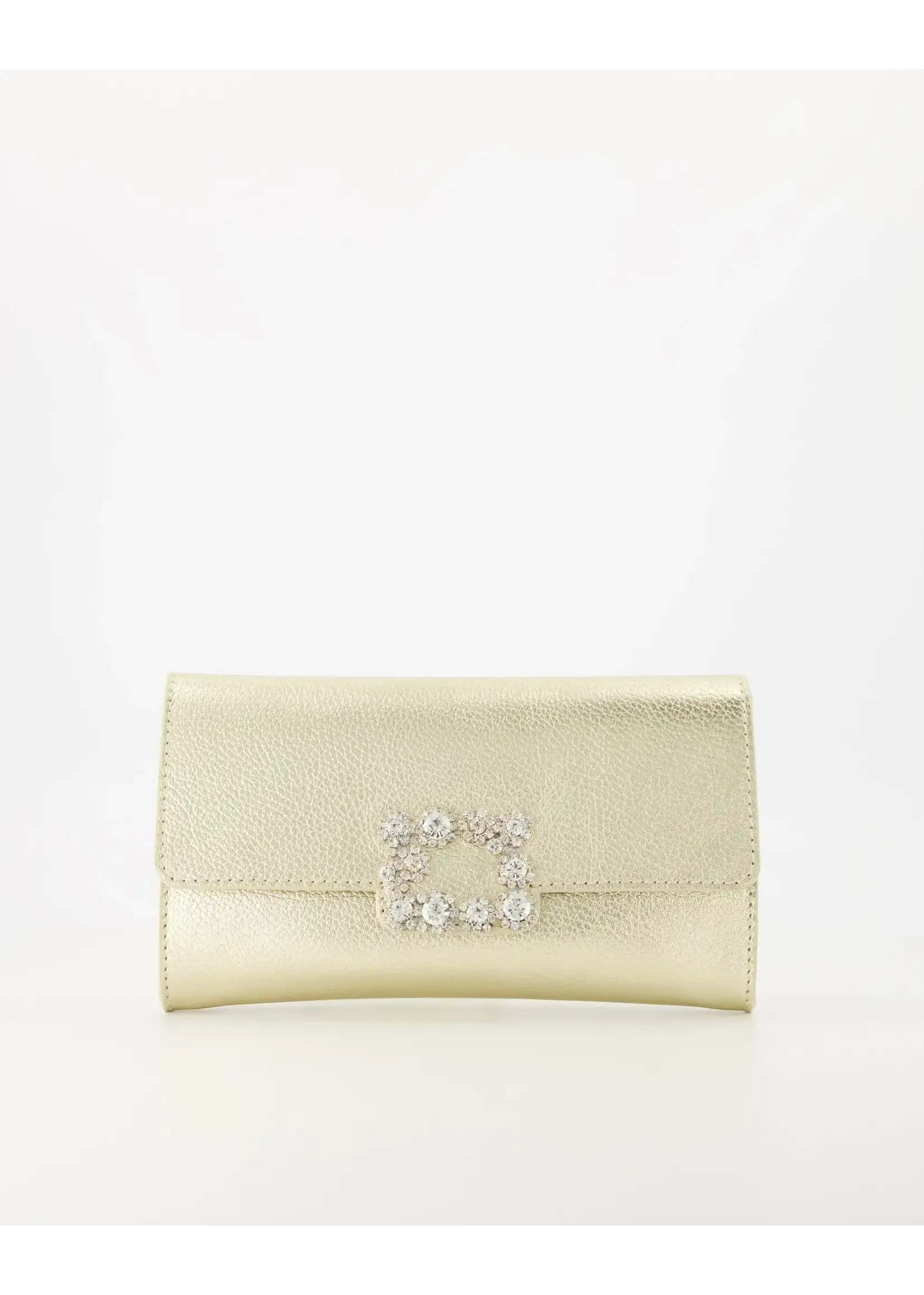 Teatro Tas Leer Classic Grain - - Goud GLITTER GESP