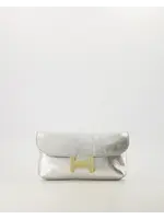 Teatro Tas Leer goud- - met goud gesp