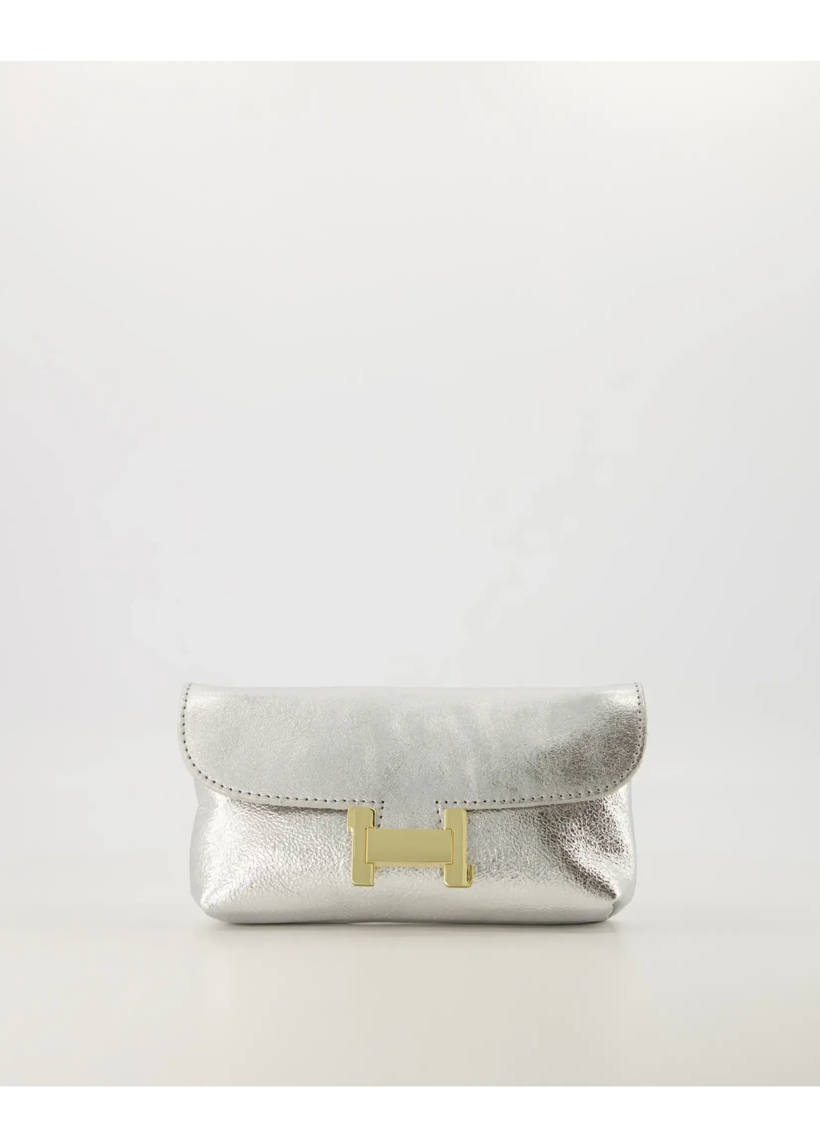 Teatro Tas Leer goud- - met goud gesp