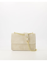 Teatro Tas Suede goud- - met goud hengsel