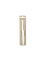 Heppidie  haarband met wit satijn strikje