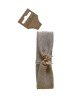 Heppidie  haarband strikje/pareltje naturel