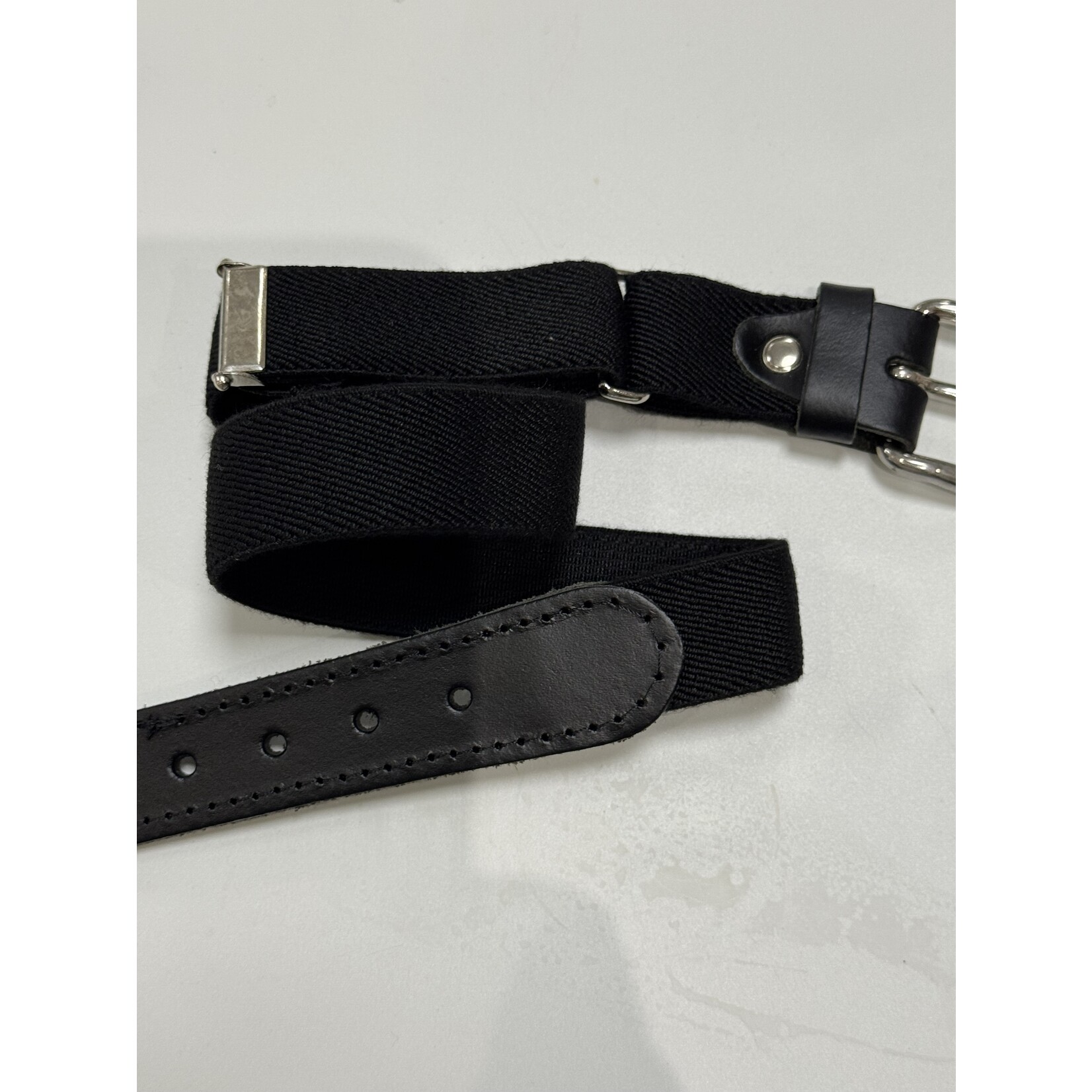 Riem zwart elastisch