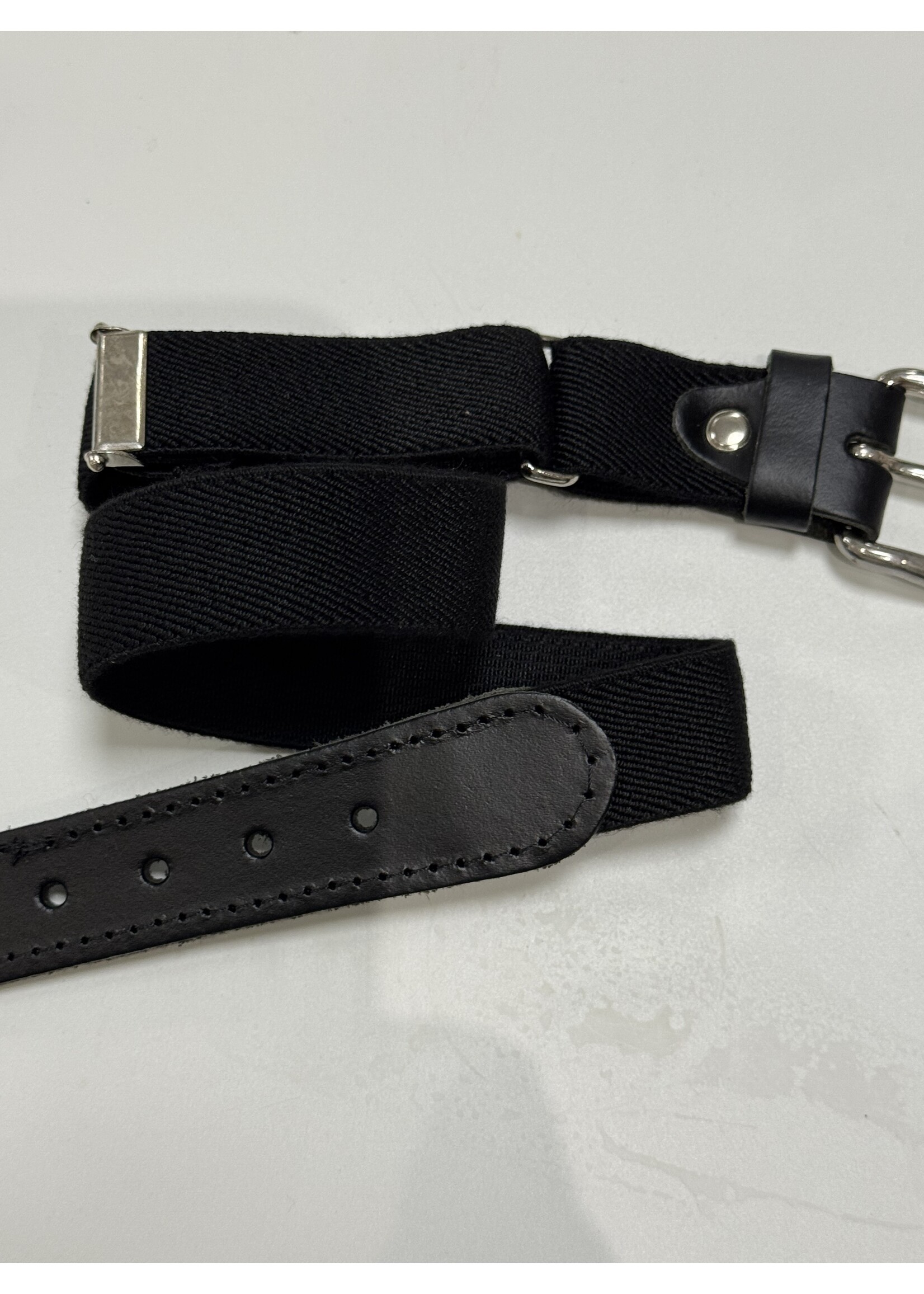 Riem zwart elastisch