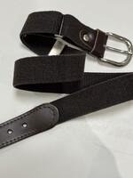 Riem donkerbruin elastisch