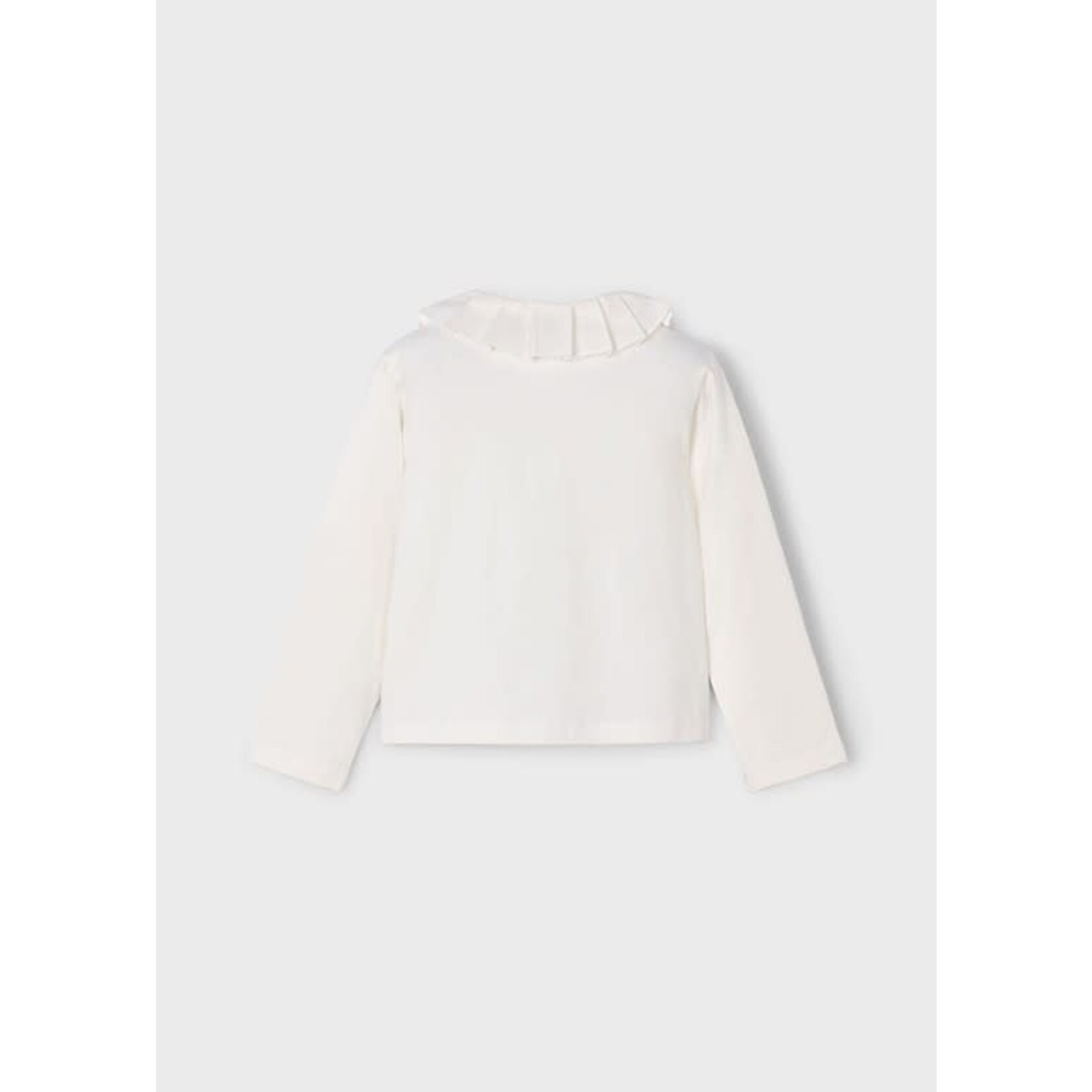 Mayoral Mayoral L/s basic polo Cream - 25 00131