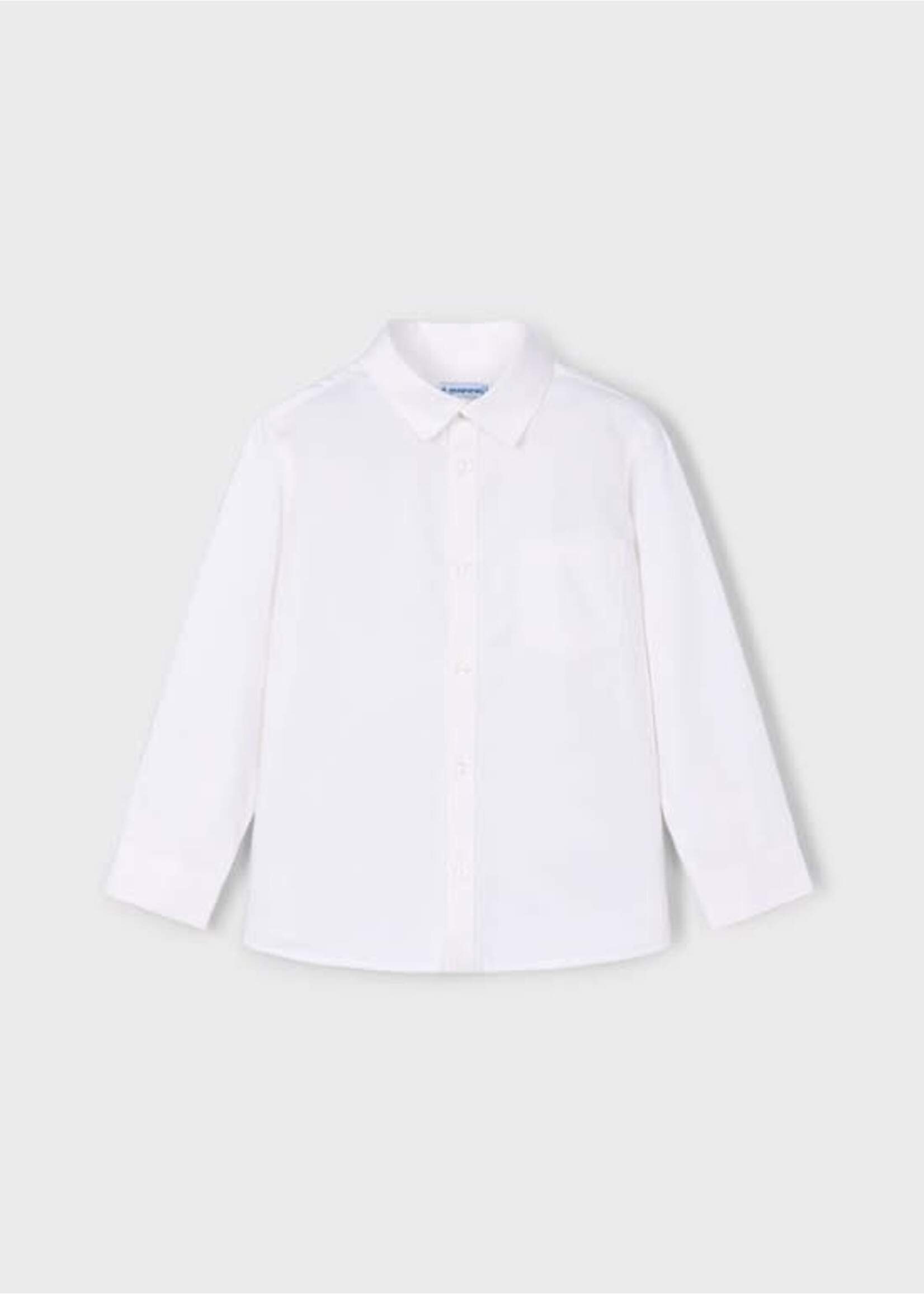 Mayoral Mayoral Basic l/s shirt White - 25 00146