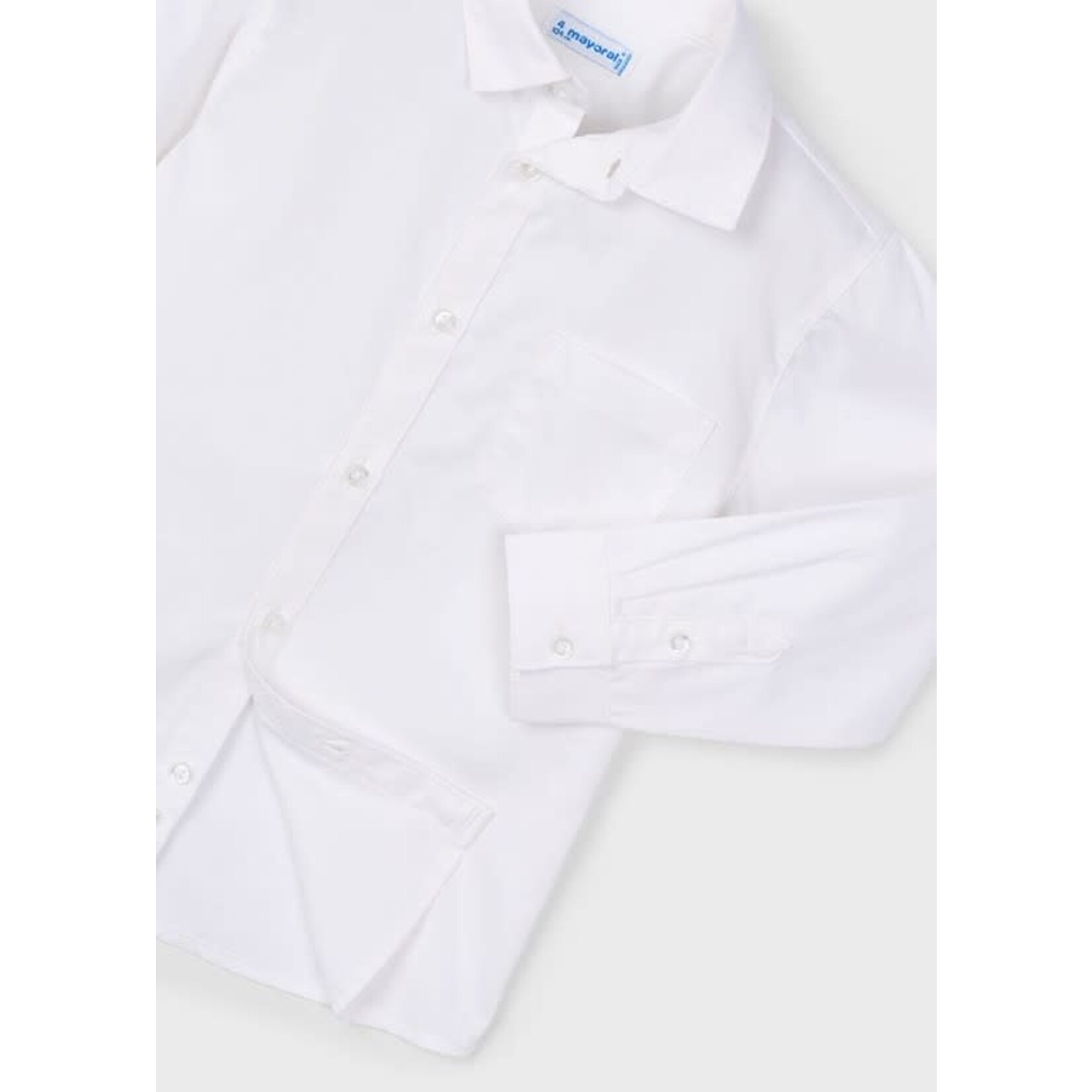 Mayoral Mayoral Basic l/s shirt White - 25 00146