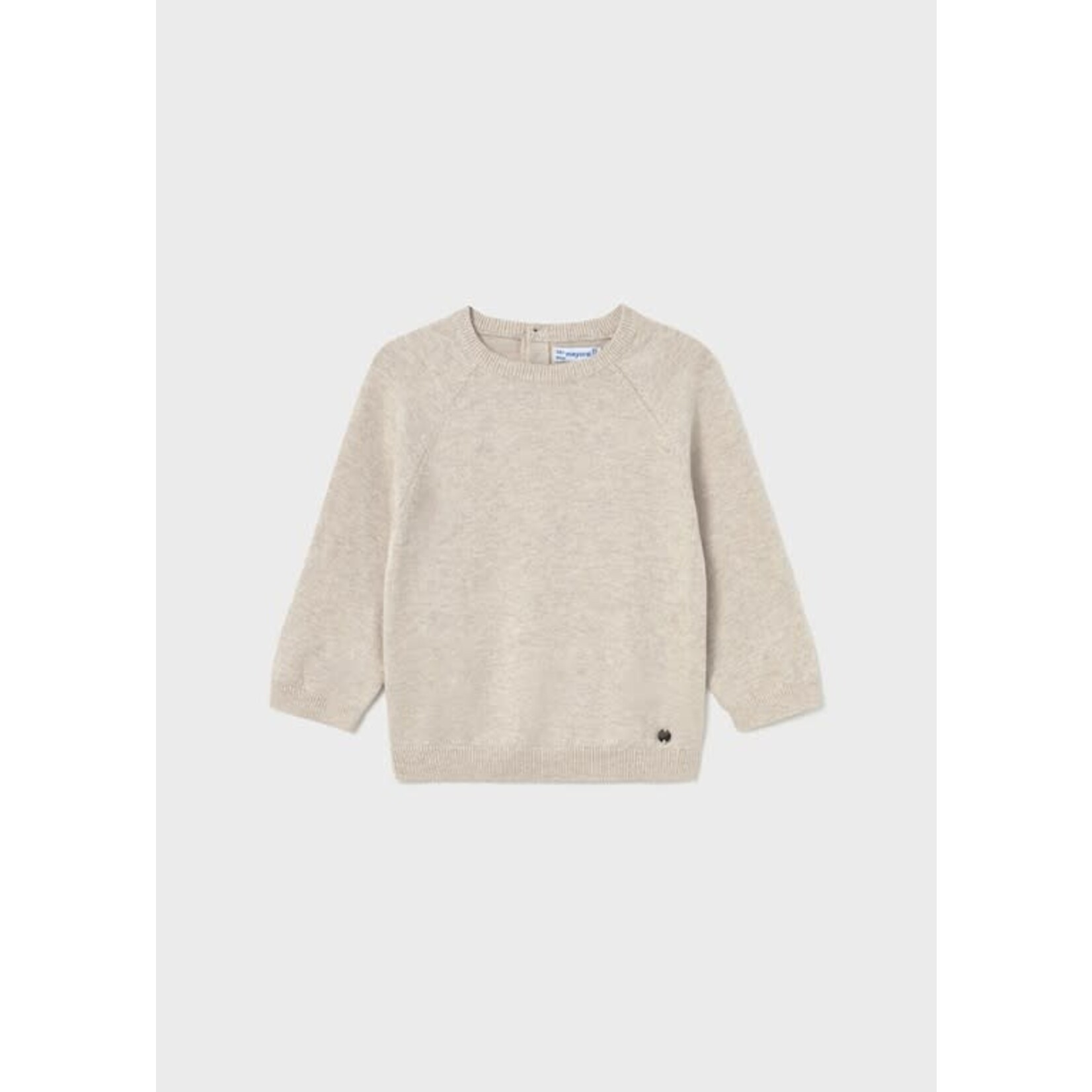 Mayoral Mayoral Basic cotton jumper Oat - 25 00309