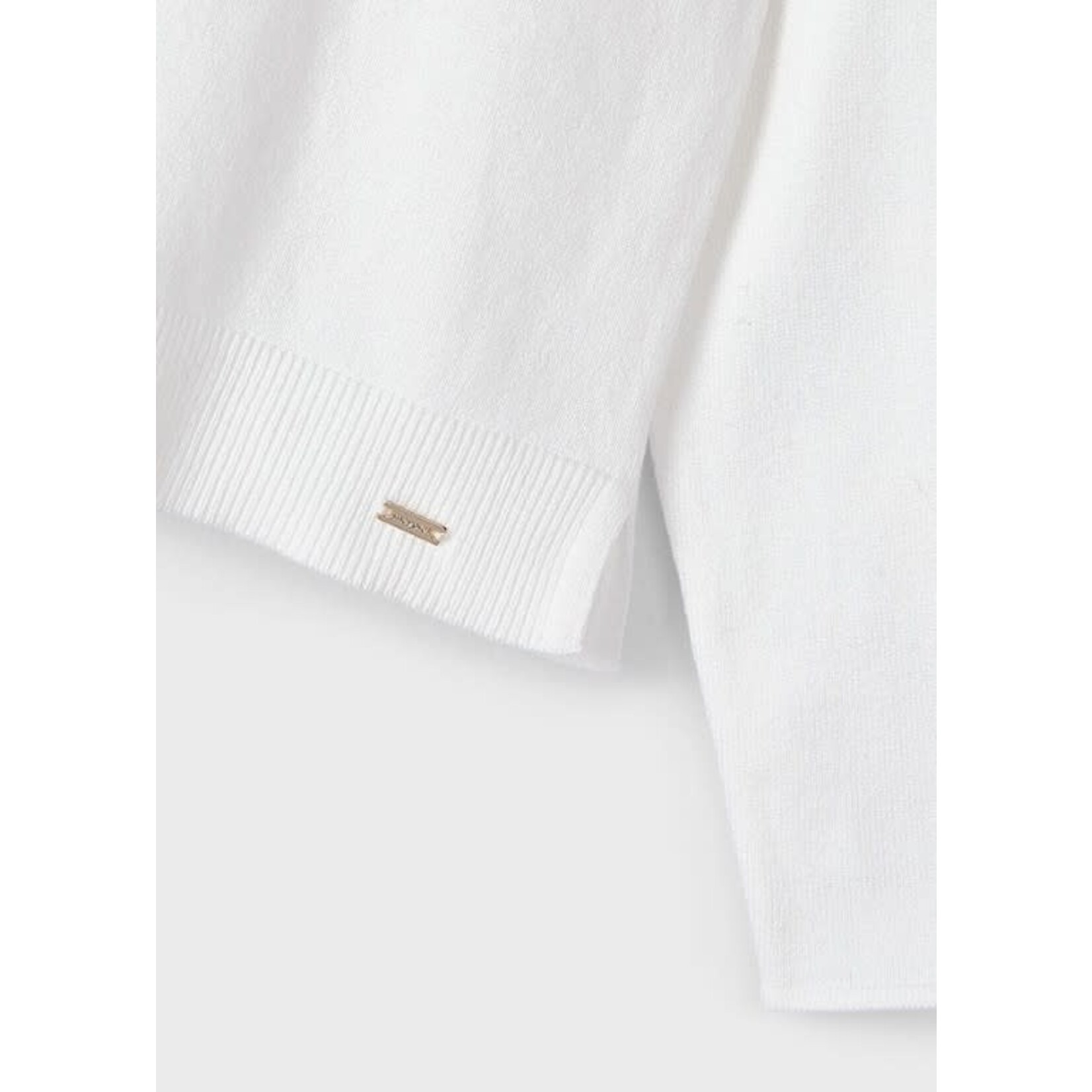 Mayoral Mayoral Basic knitting turtleneck Natural - 25 00313