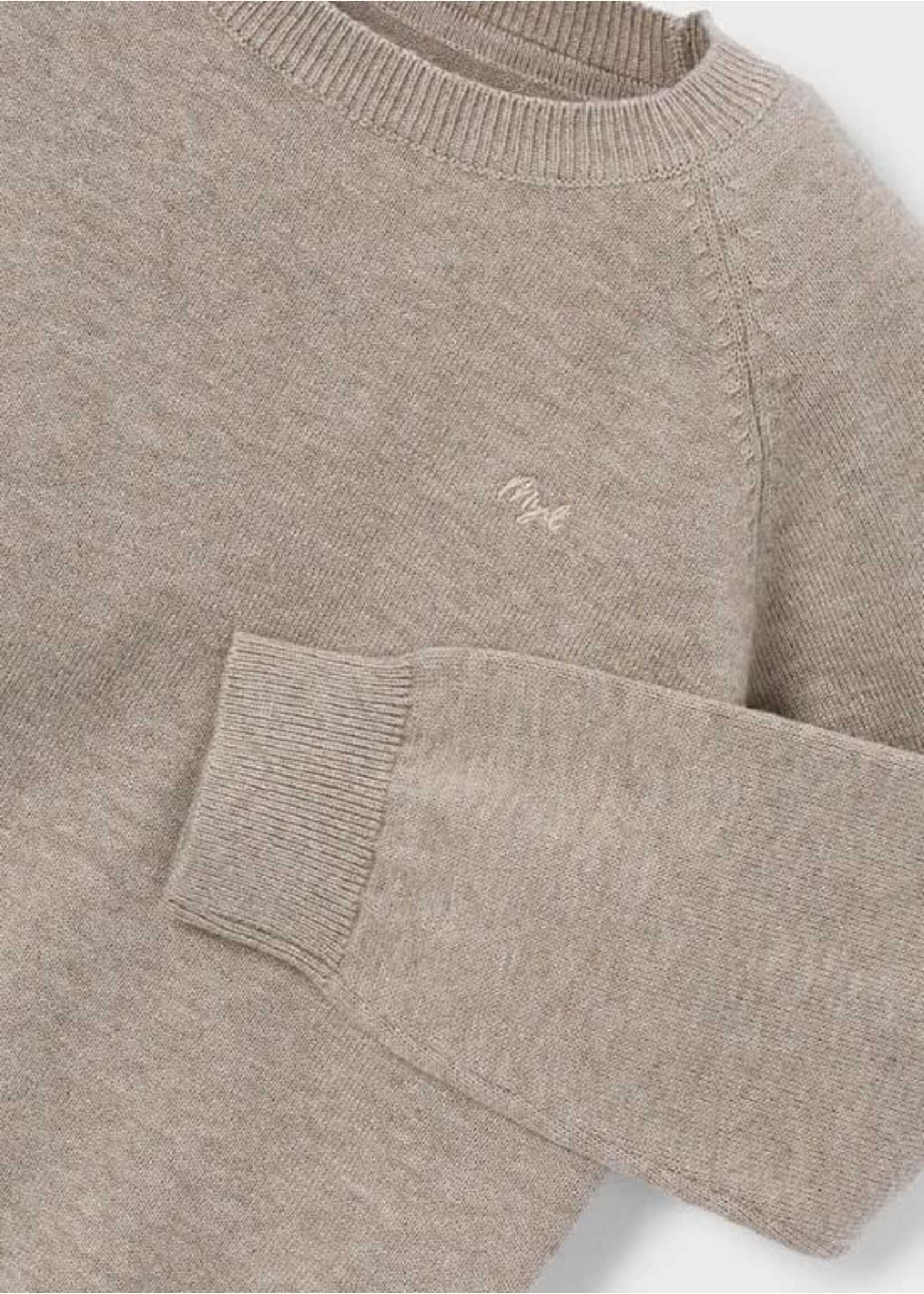 Mayoral Mayoral Basic cotton jumper w/round H. Mole - 25 00323