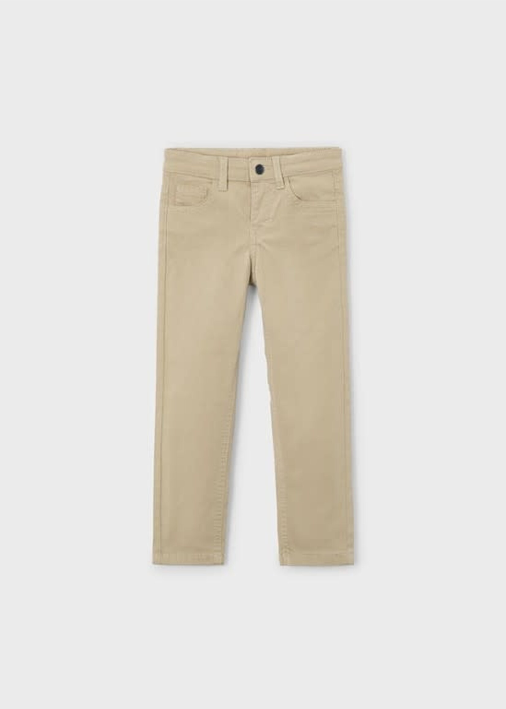 Mayoral Mayoral 5 pocket slim fit basic pant Cashew - 25 00517