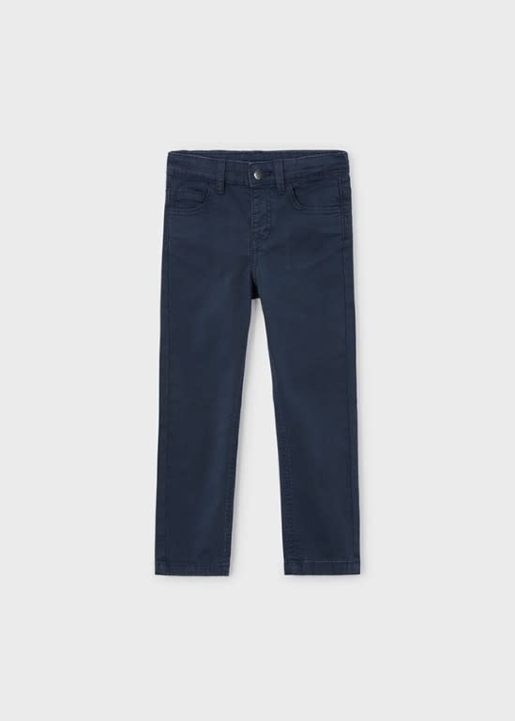 Mayoral Mayoral 5 pocket slim fit basic pant Navy - 25 00517