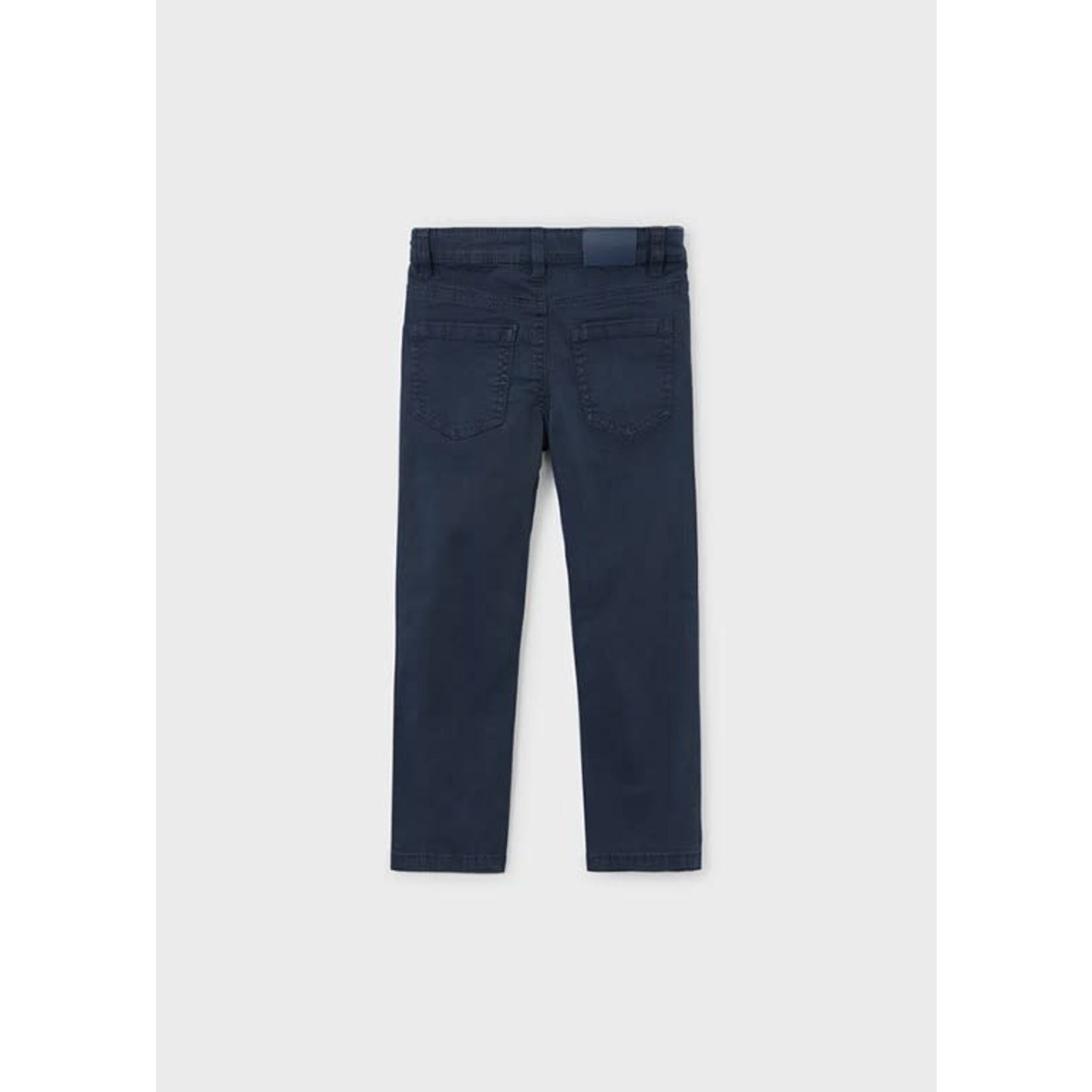 Mayoral Mayoral 5 pocket slim fit basic pant Navy - 25 00517