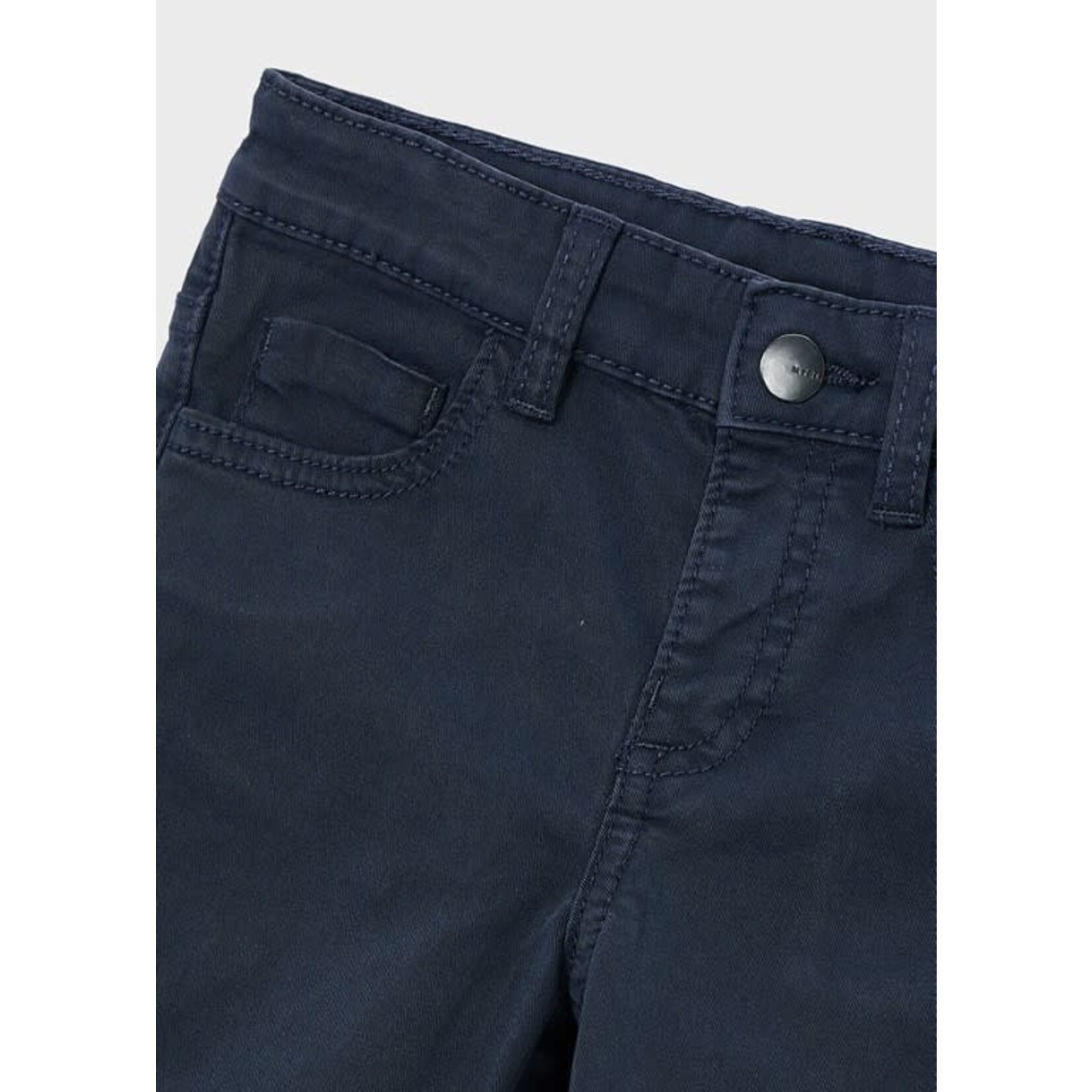 Mayoral Mayoral 5 pocket slim fit basic pant Navy - 25 00517