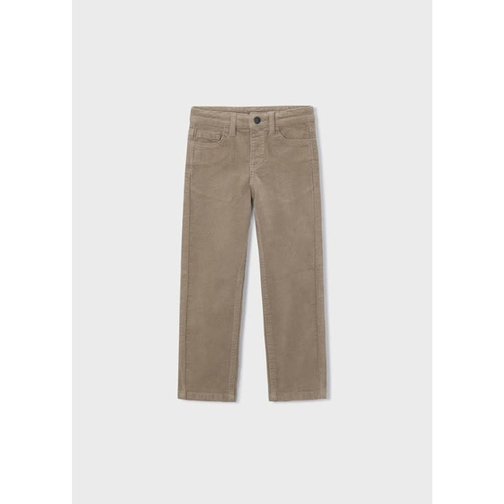 Mayoral Mayoral Basic cord trousers Tahini - 25 00571