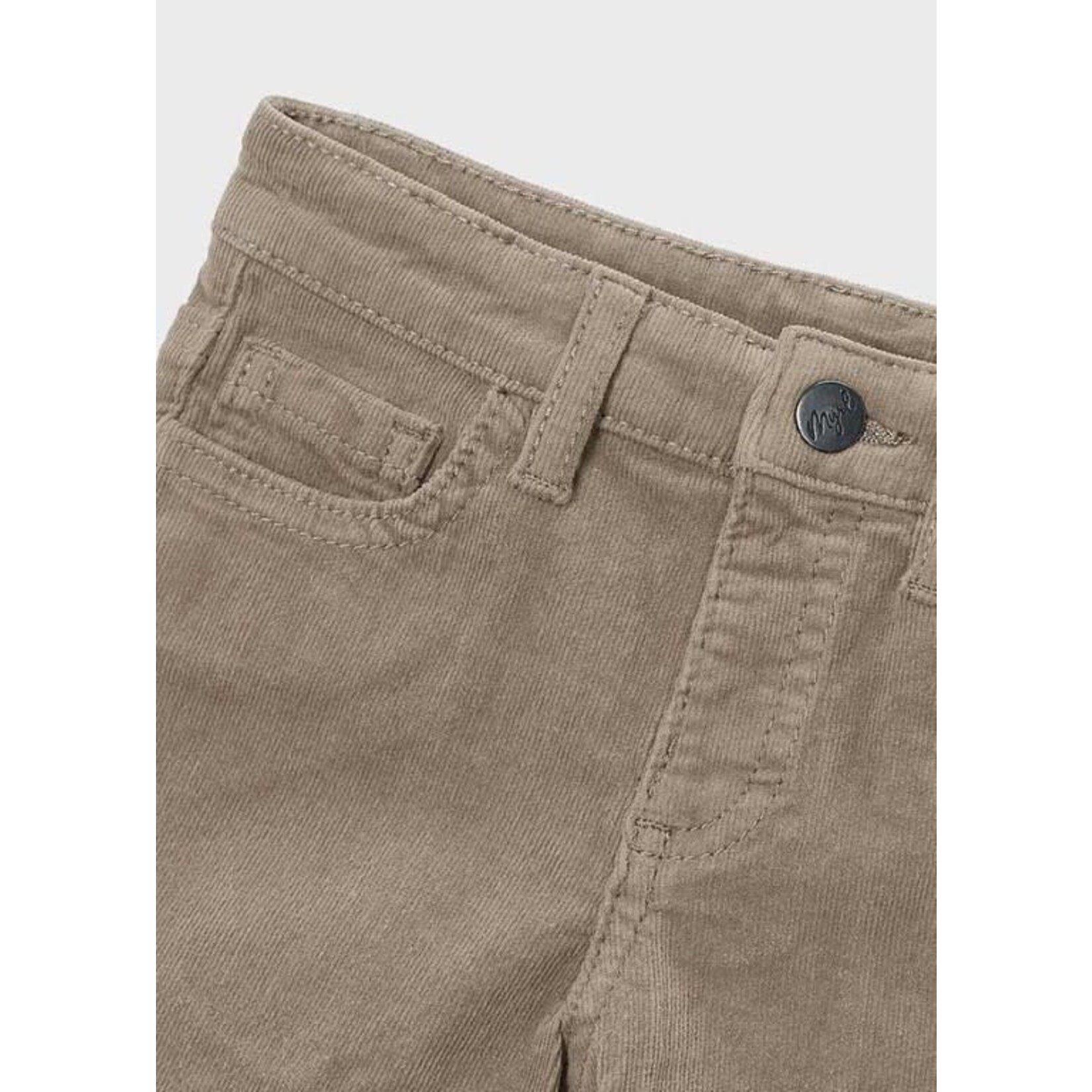 Mayoral Mayoral Basic cord trousers Tahini - 25 00571