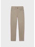 Mayoral Mayoral 5 pocket slim fit basic pant Limestone - 25 00582