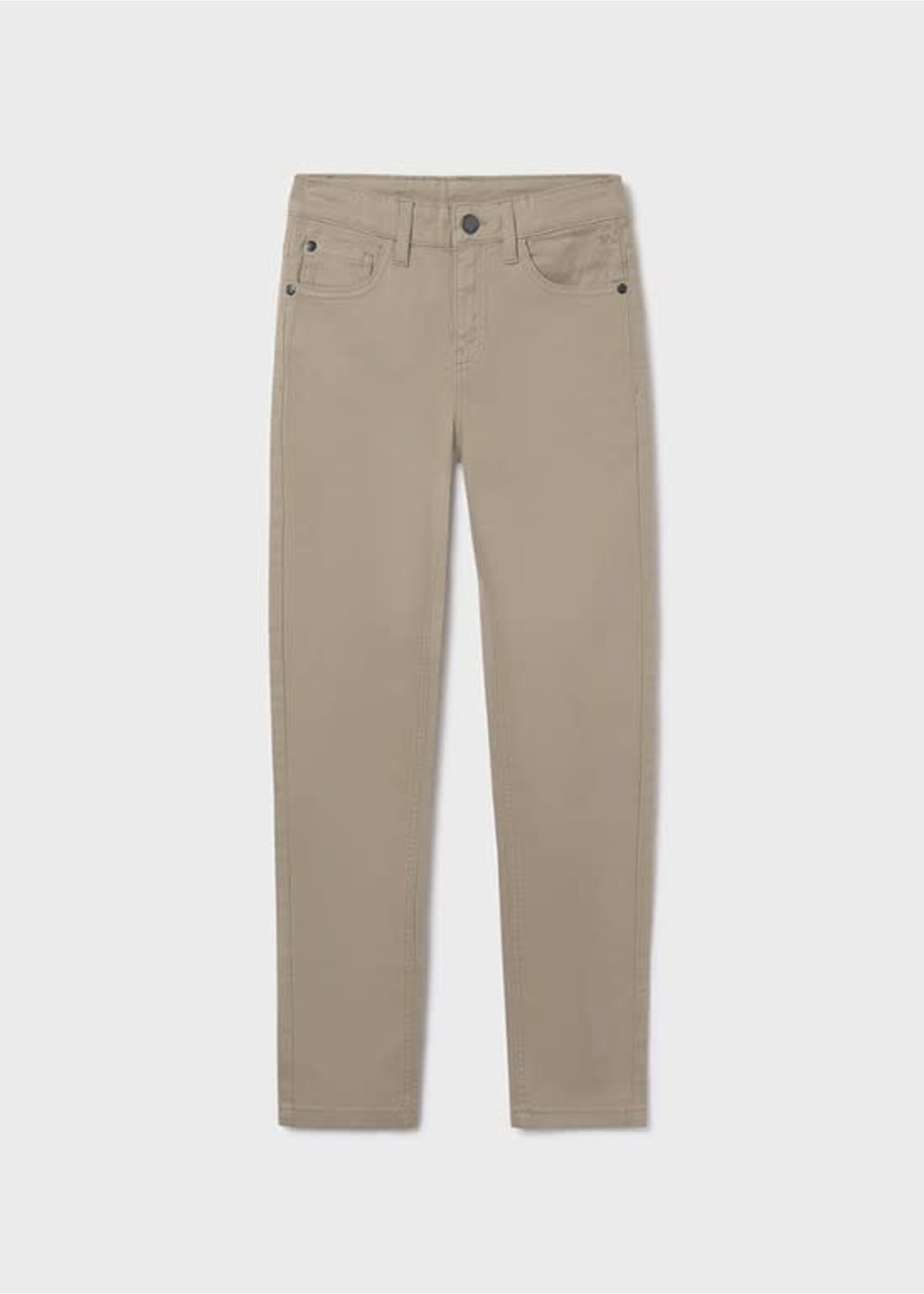 Mayoral Mayoral 5 pocket slim fit basic pant Limestone - 25 00582