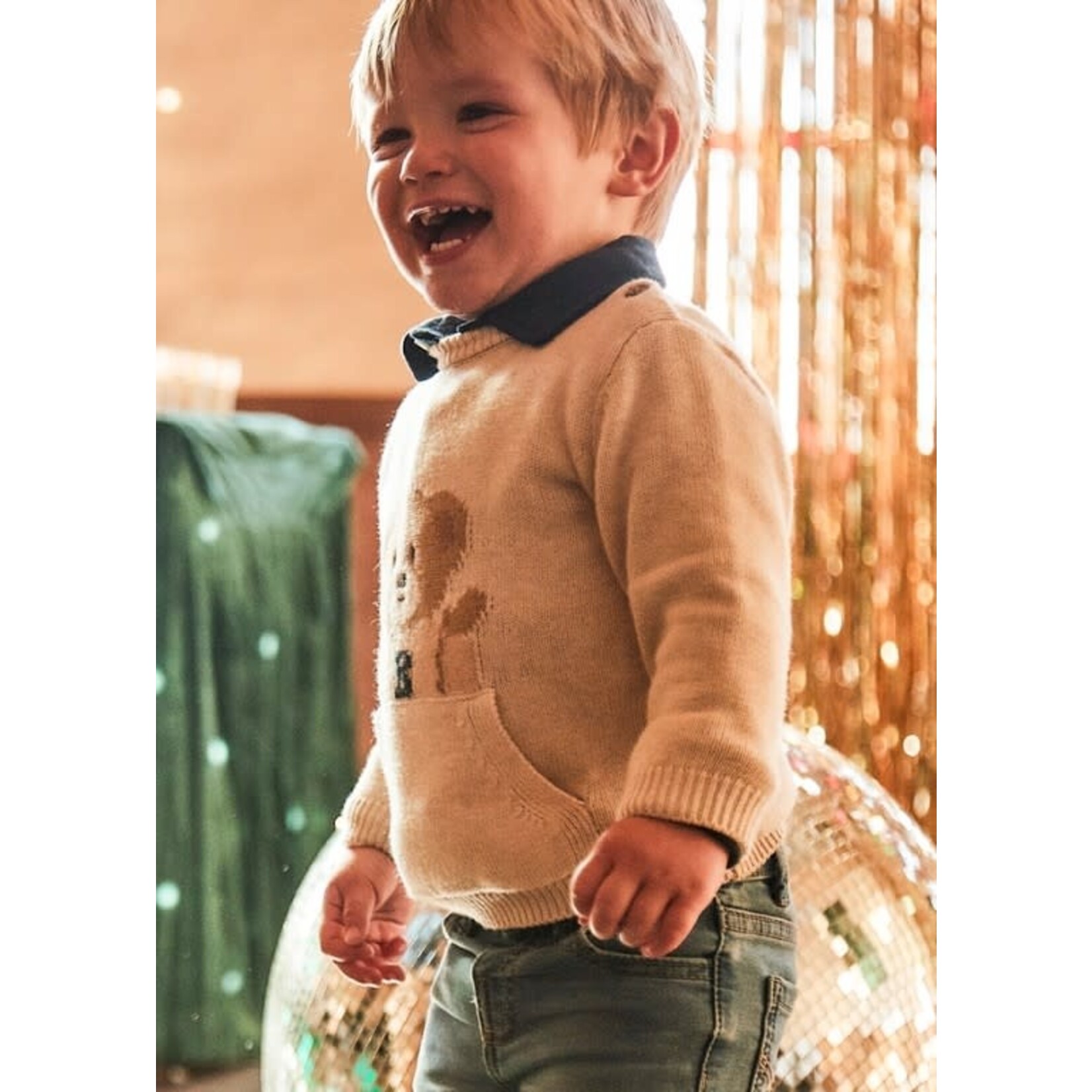 Mayoral Mayoral Oversized jumper Oat - 25 02341