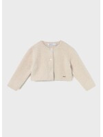 Mayoral Mayoral Furry cardigan Sand - 25 02357