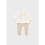 Mayoral Mayoral Knit leg warmer set Soy - 25 02553