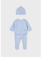 Mayoral Mayoral Leg warmer & hat set Sky - 25 02564