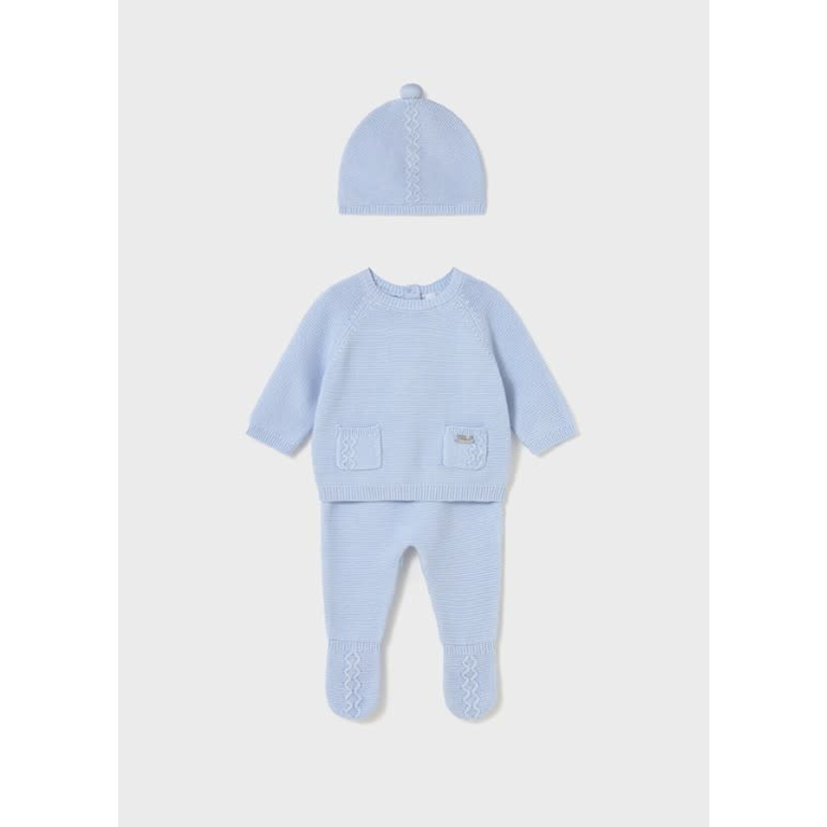 Mayoral Mayoral Leg warmer & hat set Sky - 25 02564