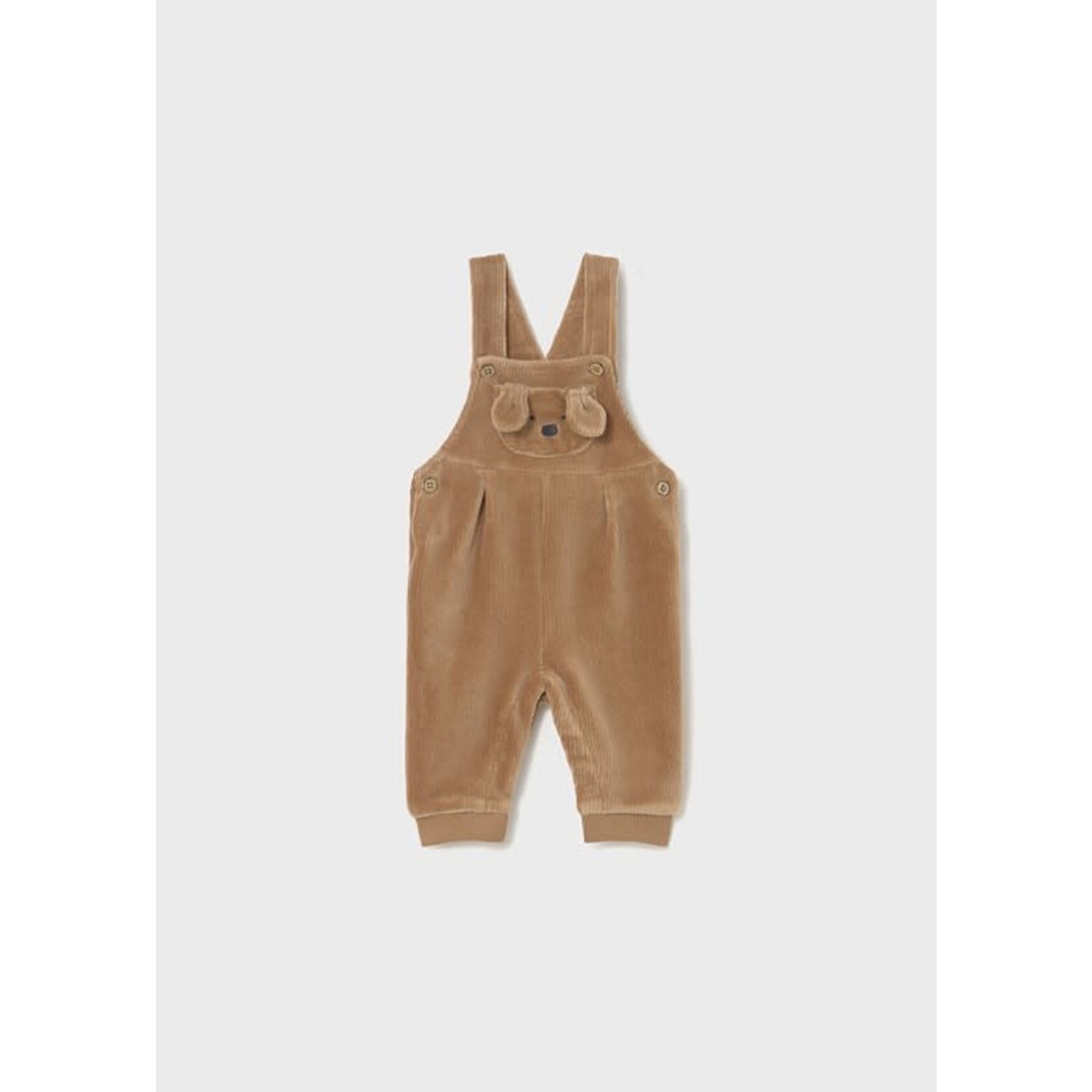 Mayoral Mayoral Corduroy dungaree Toffee - 25 02635