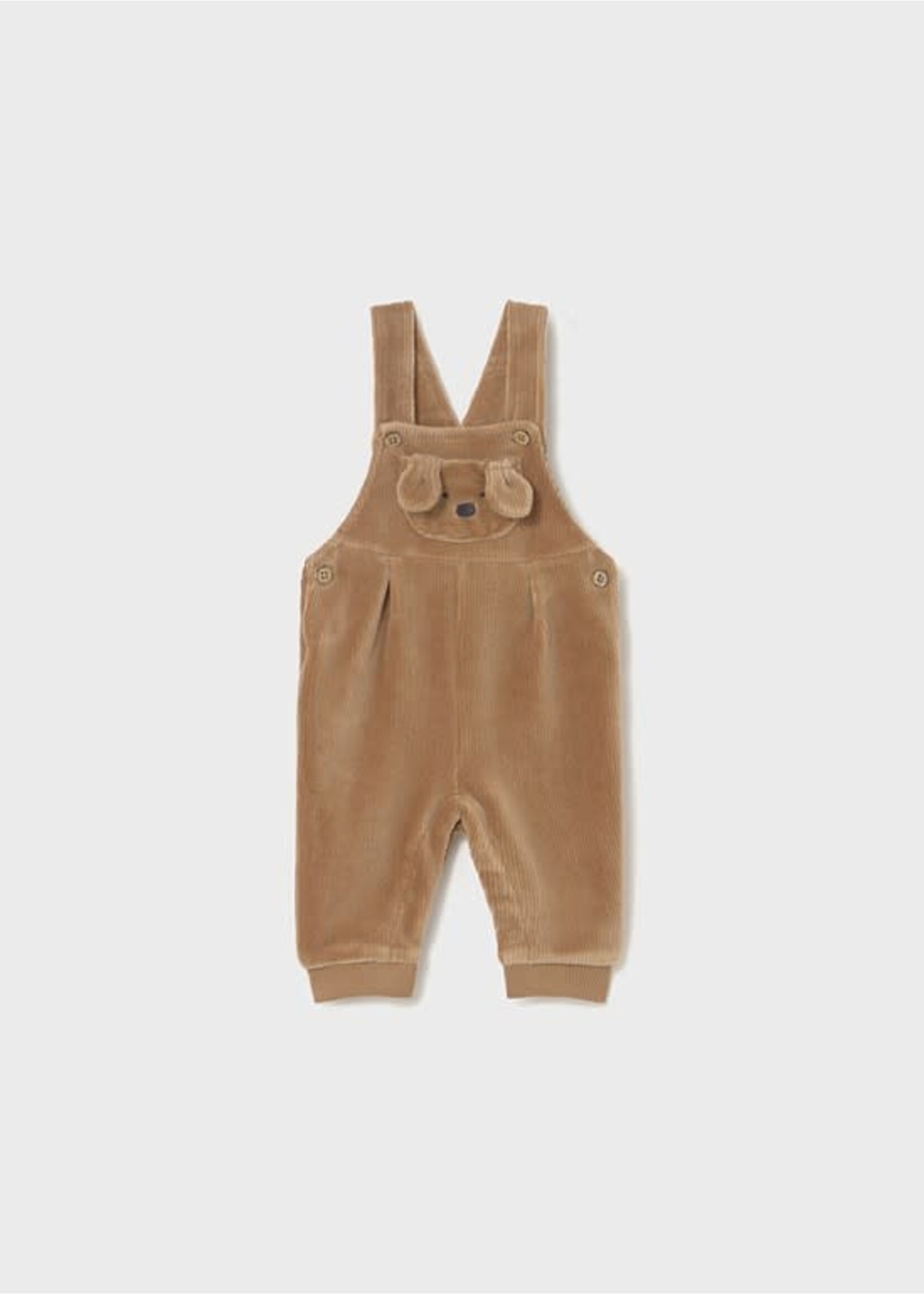 Mayoral Mayoral Corduroy dungaree Toffee - 25 02635