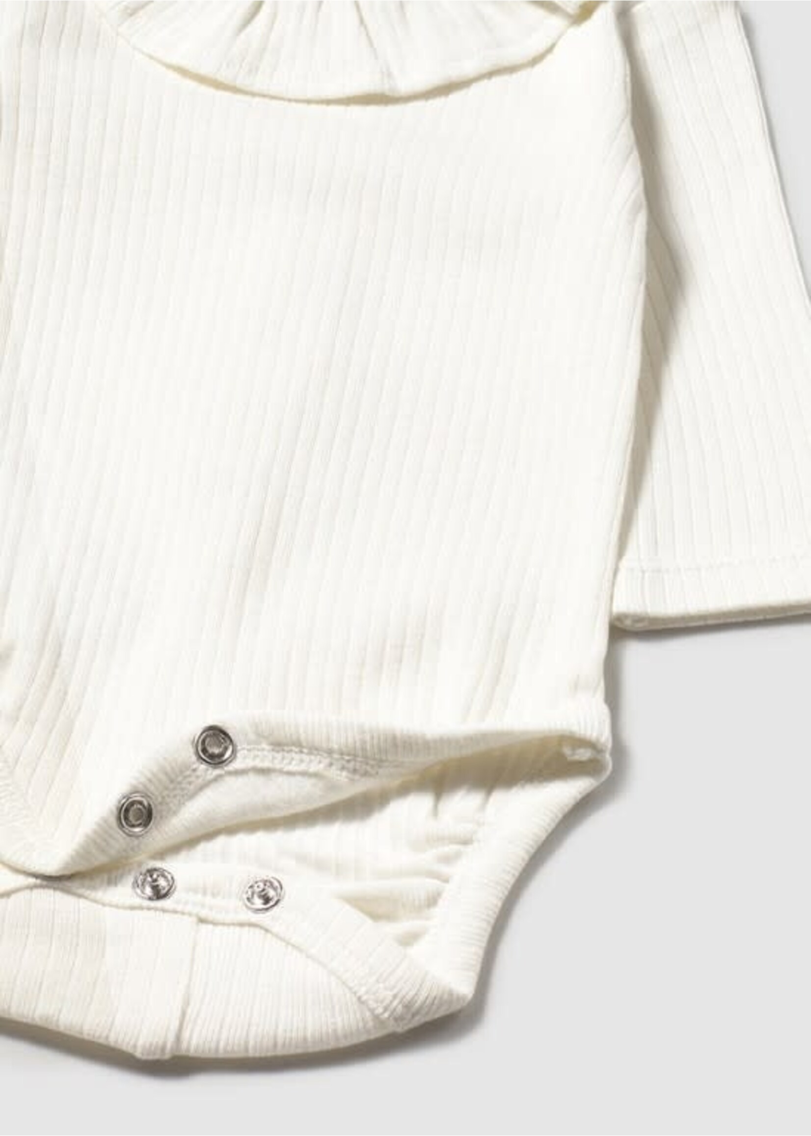 Mayoral Mayoral Ribbed bodysuit Natural - 25 02721