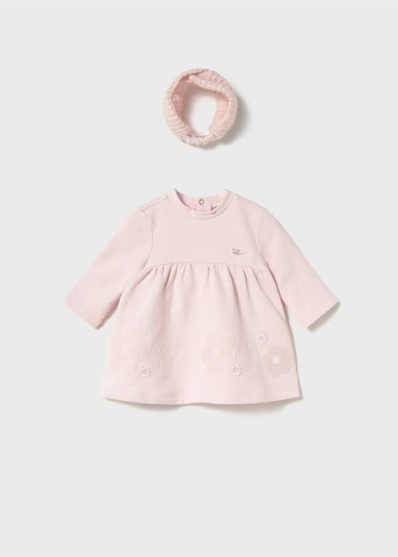 Mayoral Mayoral Dress w/ headband Baby Rose - 25 02803