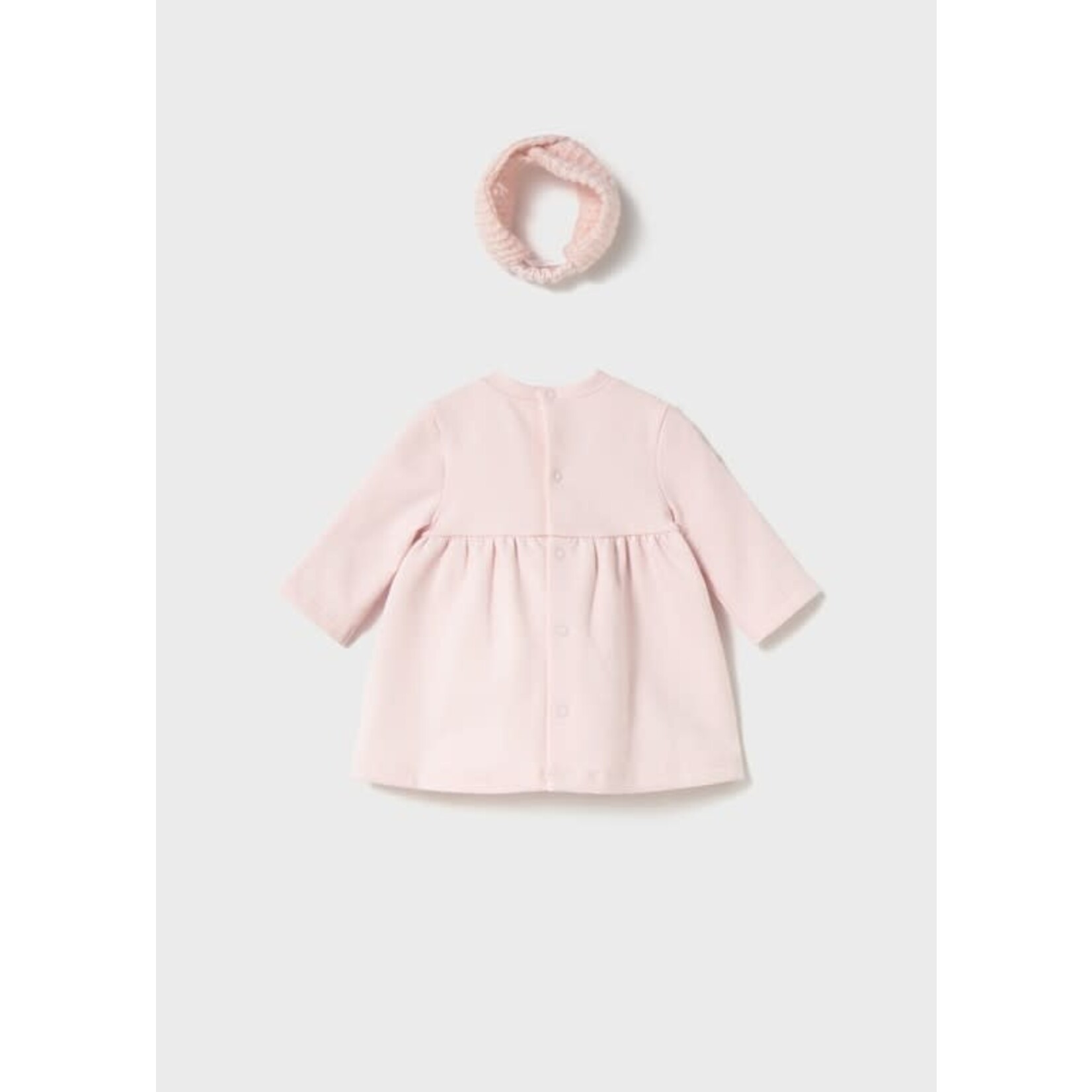 Mayoral Mayoral Dress w/ headband Baby Rose - 25 02803