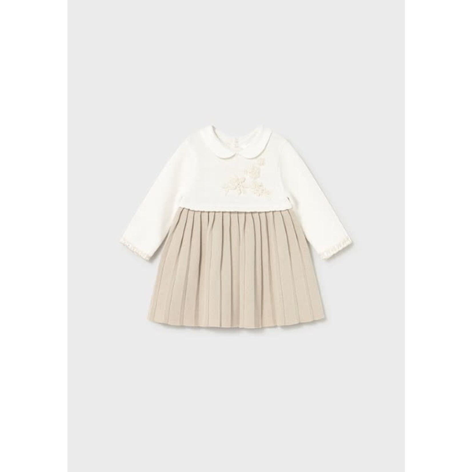 Mayoral Mayoral Knit dress Soy - 25 02804