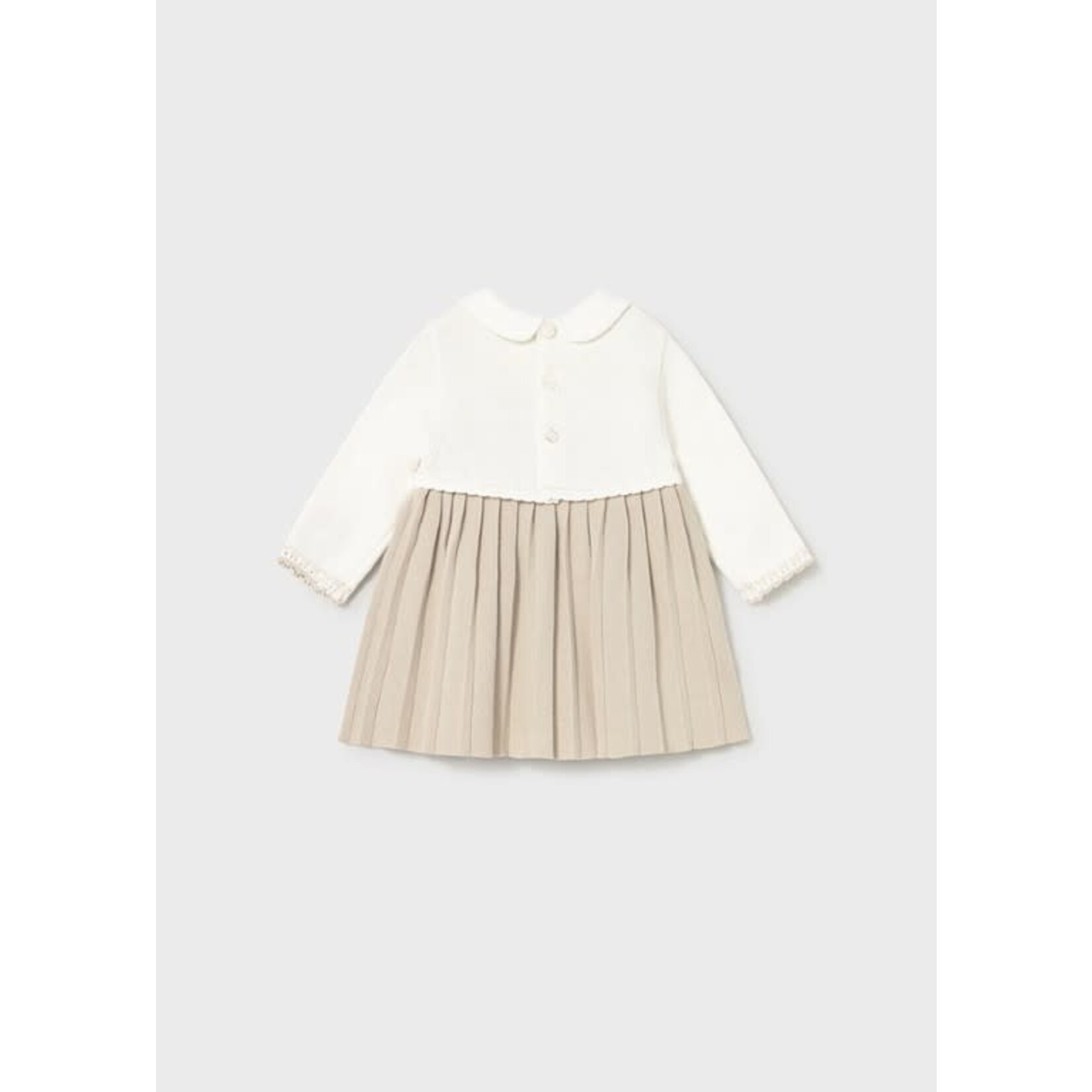 Mayoral Mayoral Knit dress Soy - 25 02804