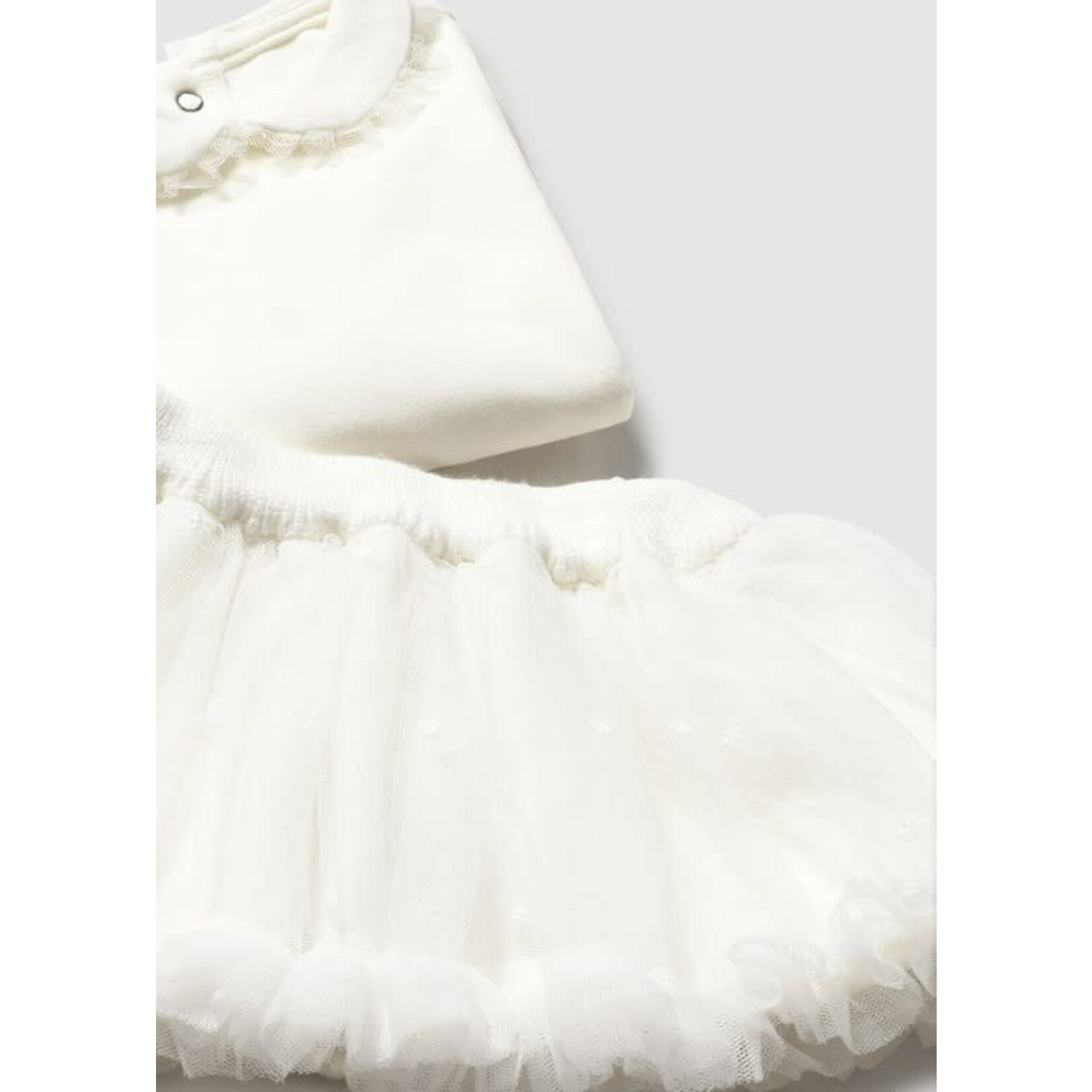 Mayoral Mayoral 3 pcs skirt set Natural - 25 02830