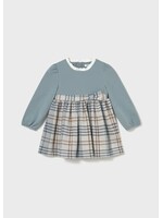 Mayoral Mayoral Plaid dress Blue bell - 25 02903