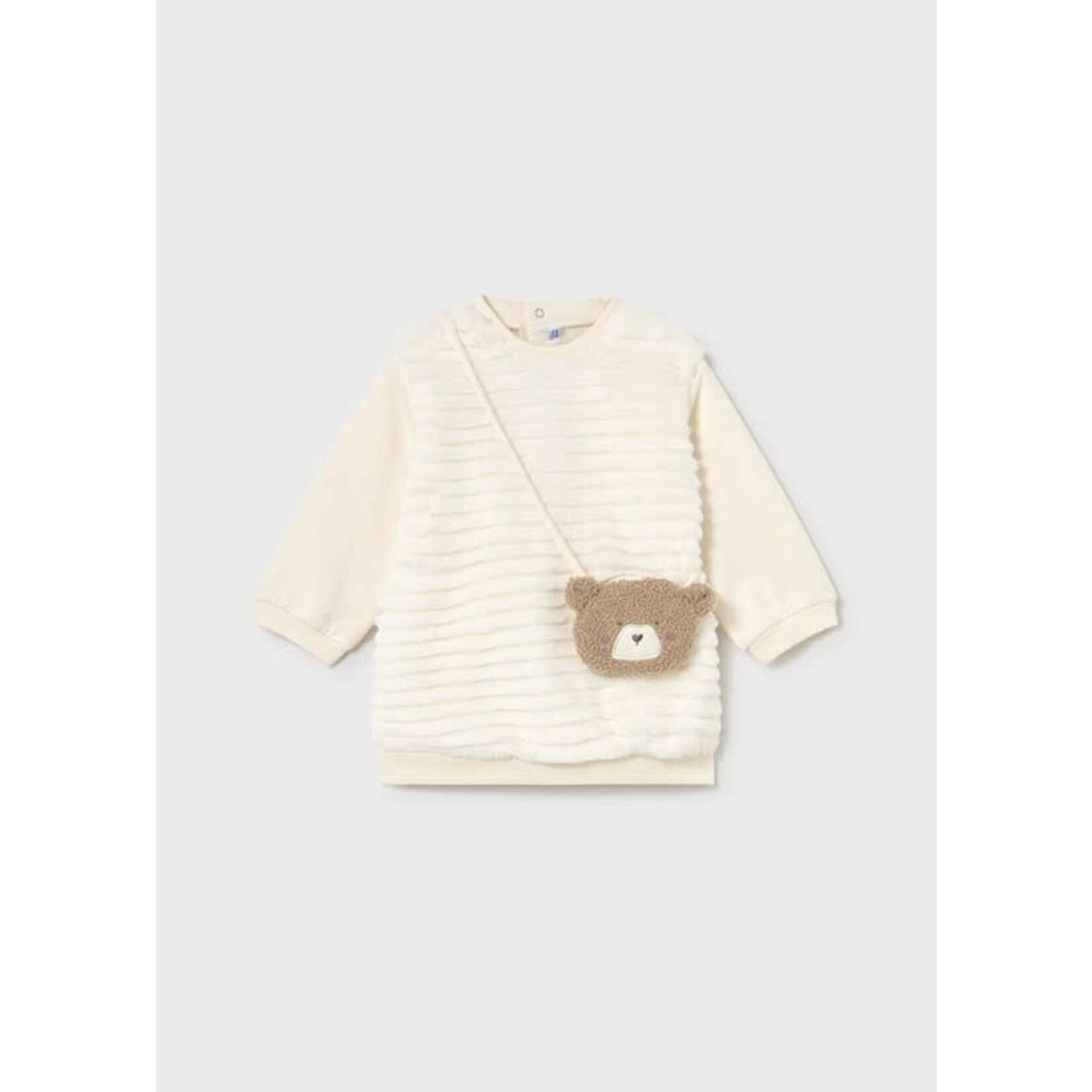 Mayoral Mayoral Dress with bag Macchiato - 25 02919