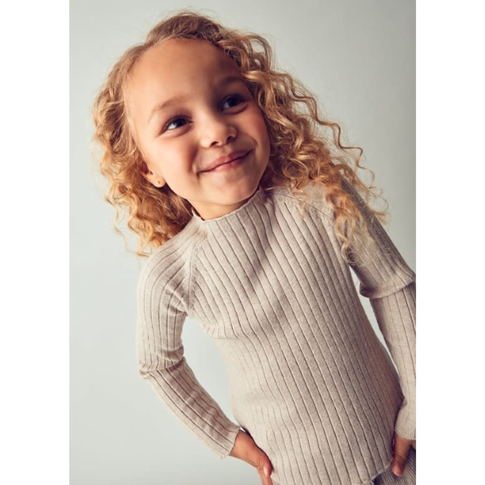 Mayoral Mayoral Rib trutleneck Toffee - 25 04001