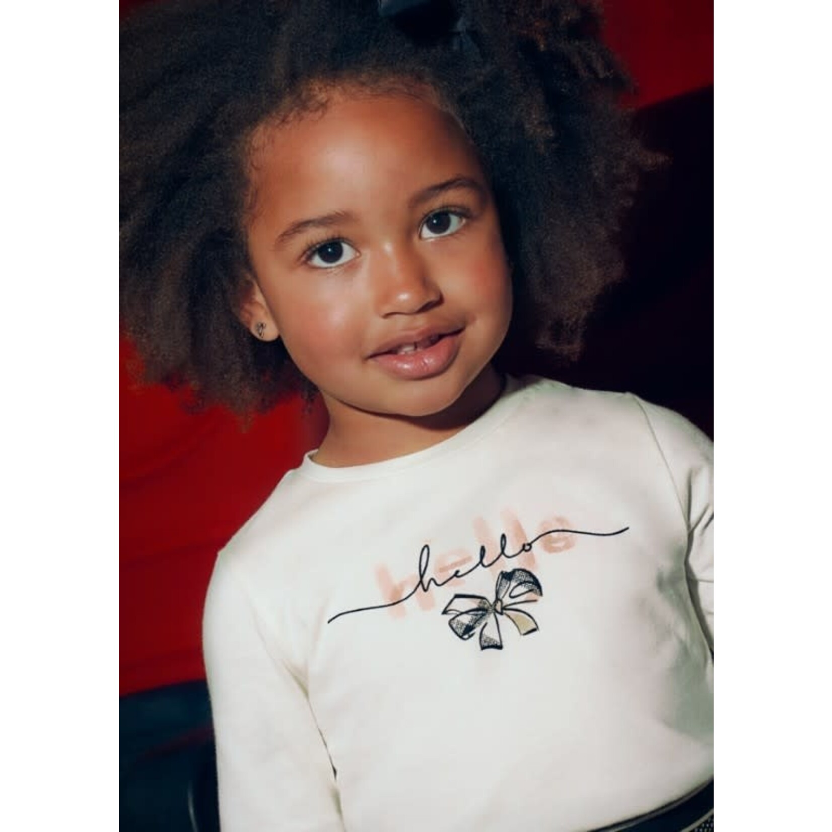 Mayoral Mayoral L/s t-shirt Macchiato - 25 04008