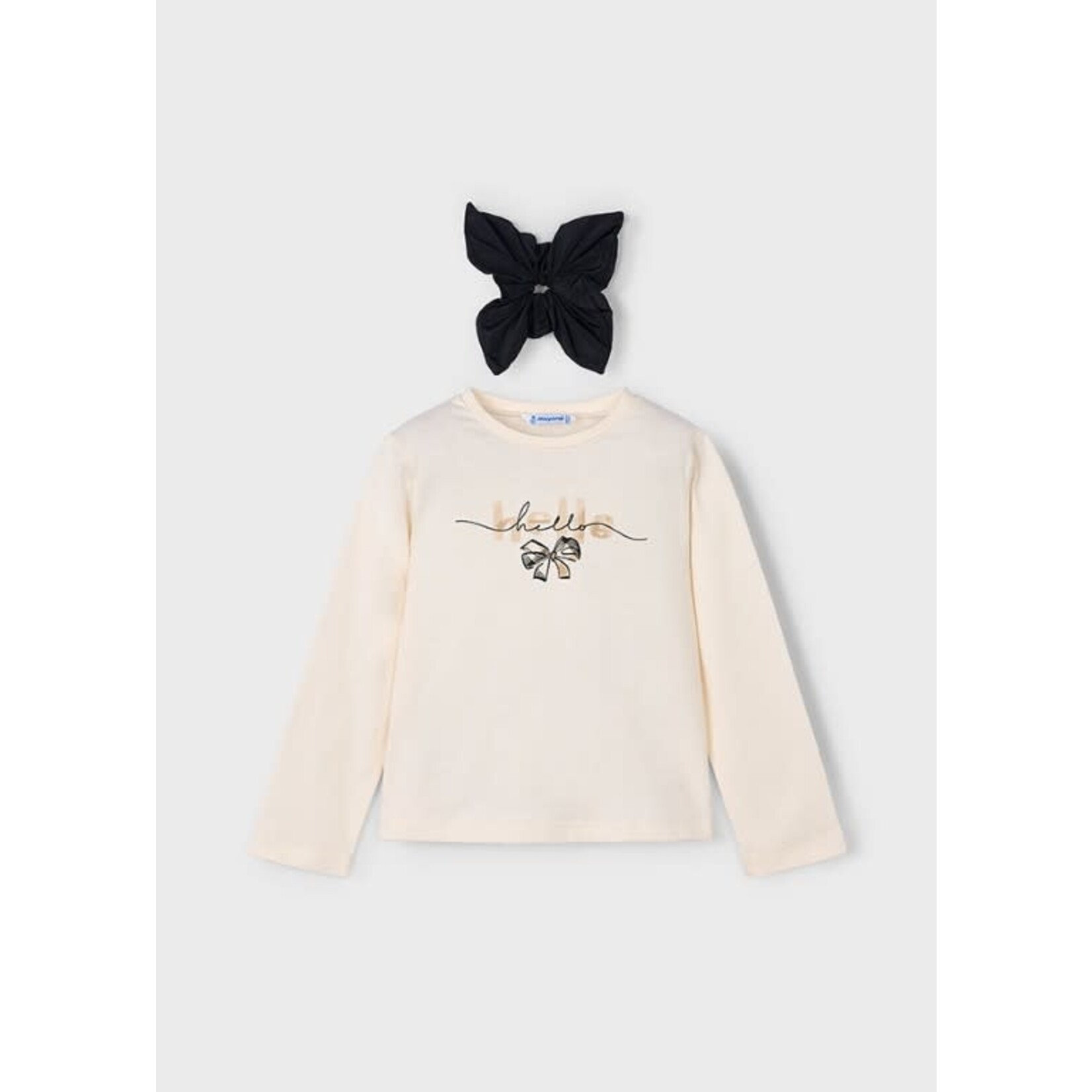 Mayoral Mayoral L/s t-shirt Macchiato - 25 04008