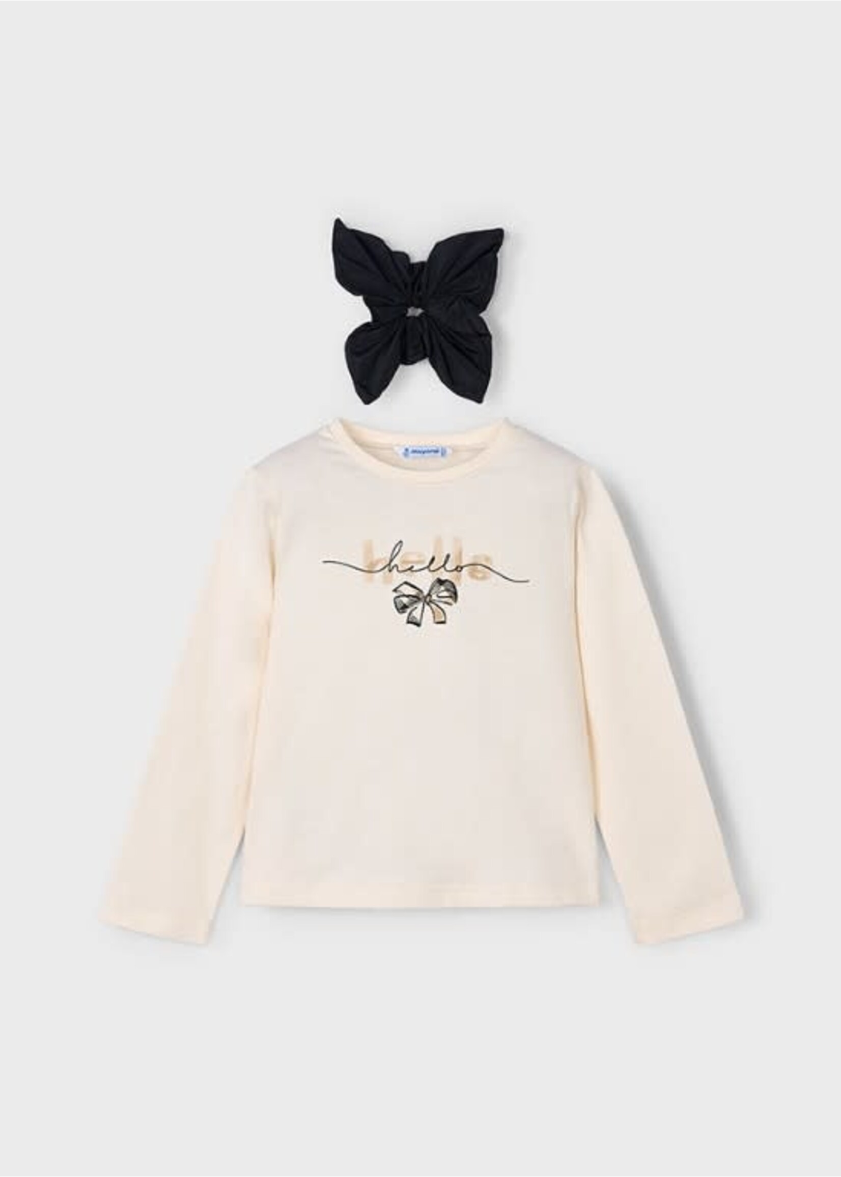 Mayoral Mayoral L/s t-shirt Macchiato - 25 04008