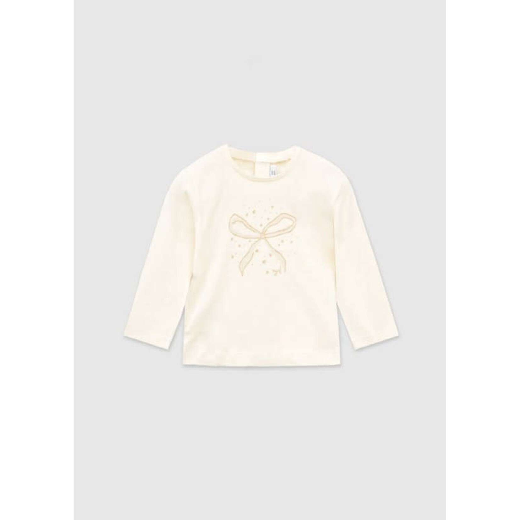 Mayoral Mayoral L/s basic t-shirt Macchiato - 25 00116