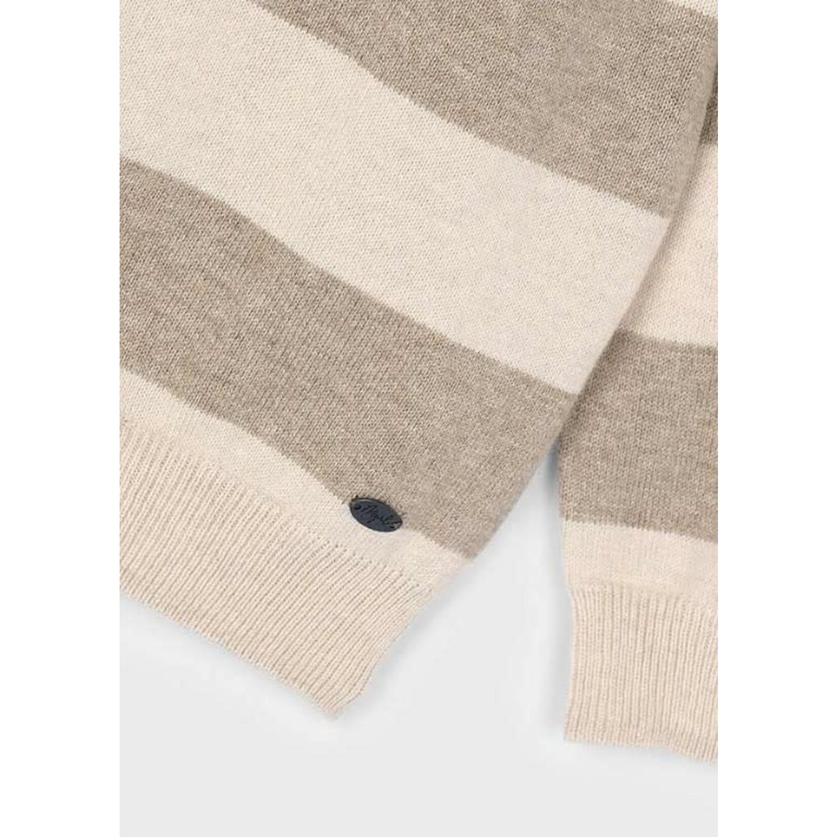 Mayoral Mayoral L/s knit polo H. Mole - 25 04122