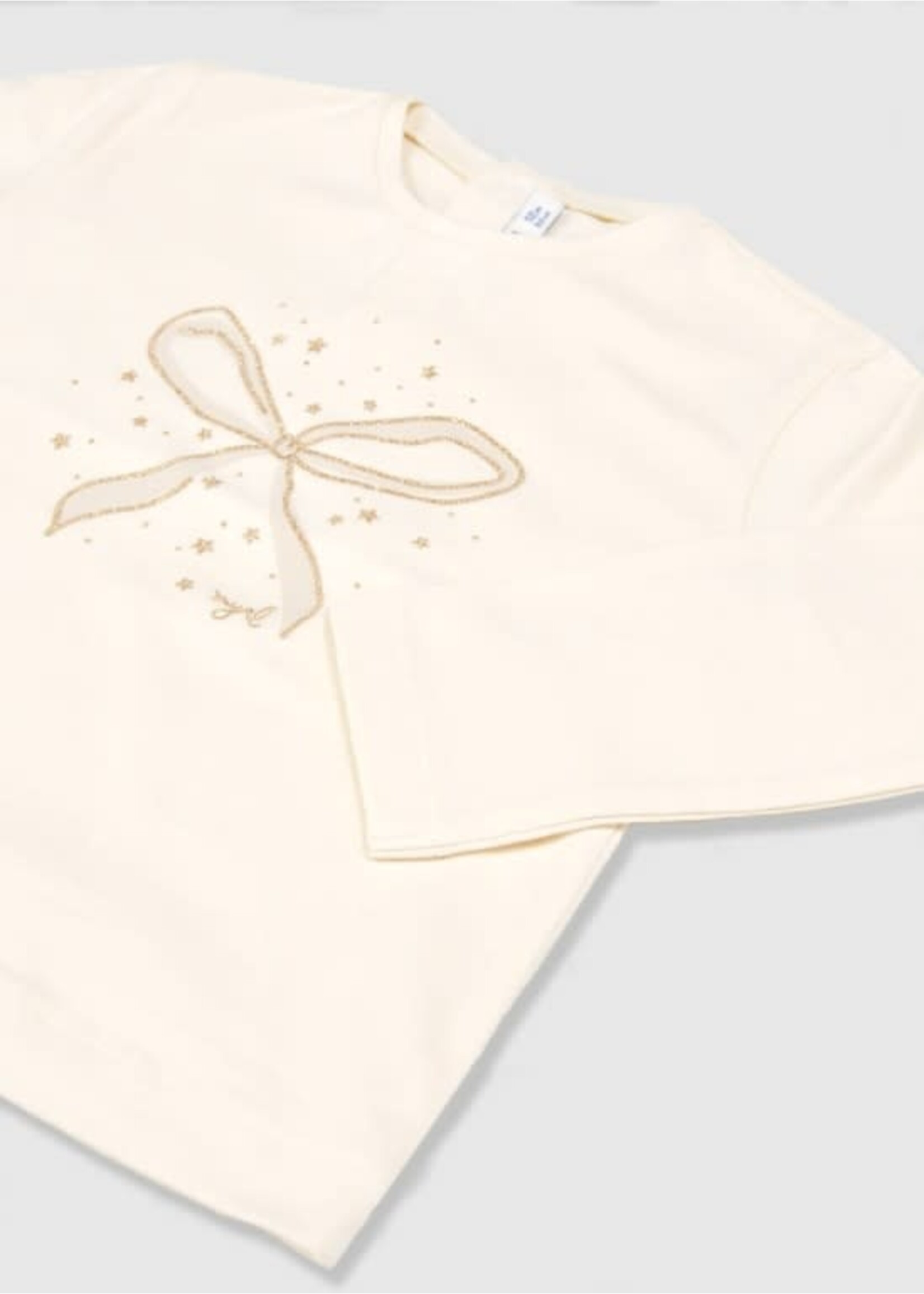 Mayoral Mayoral L/s basic t-shirt Macchiato - 25 00116