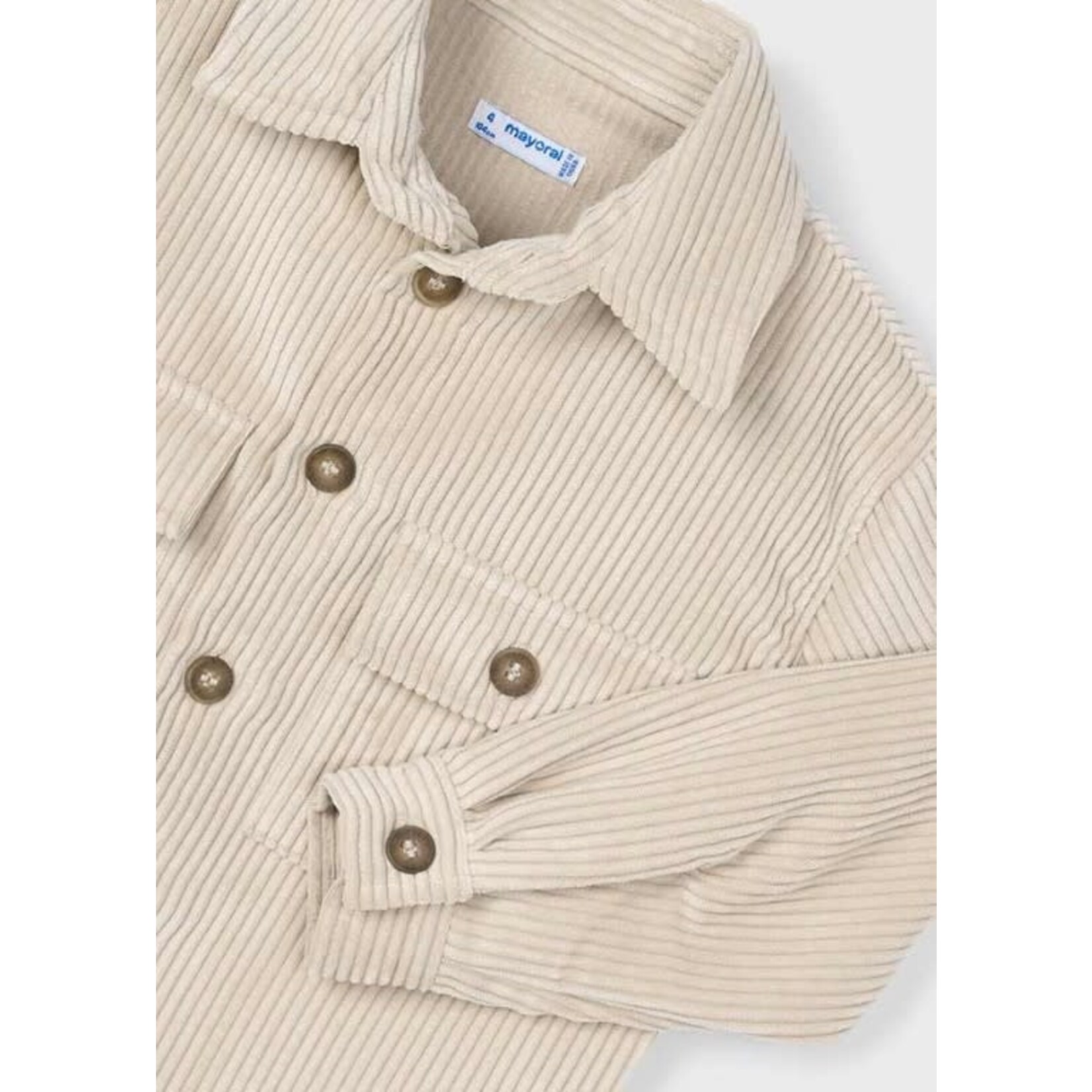Mayoral Mayoral Corduroy overshirt Froth - 25 04124