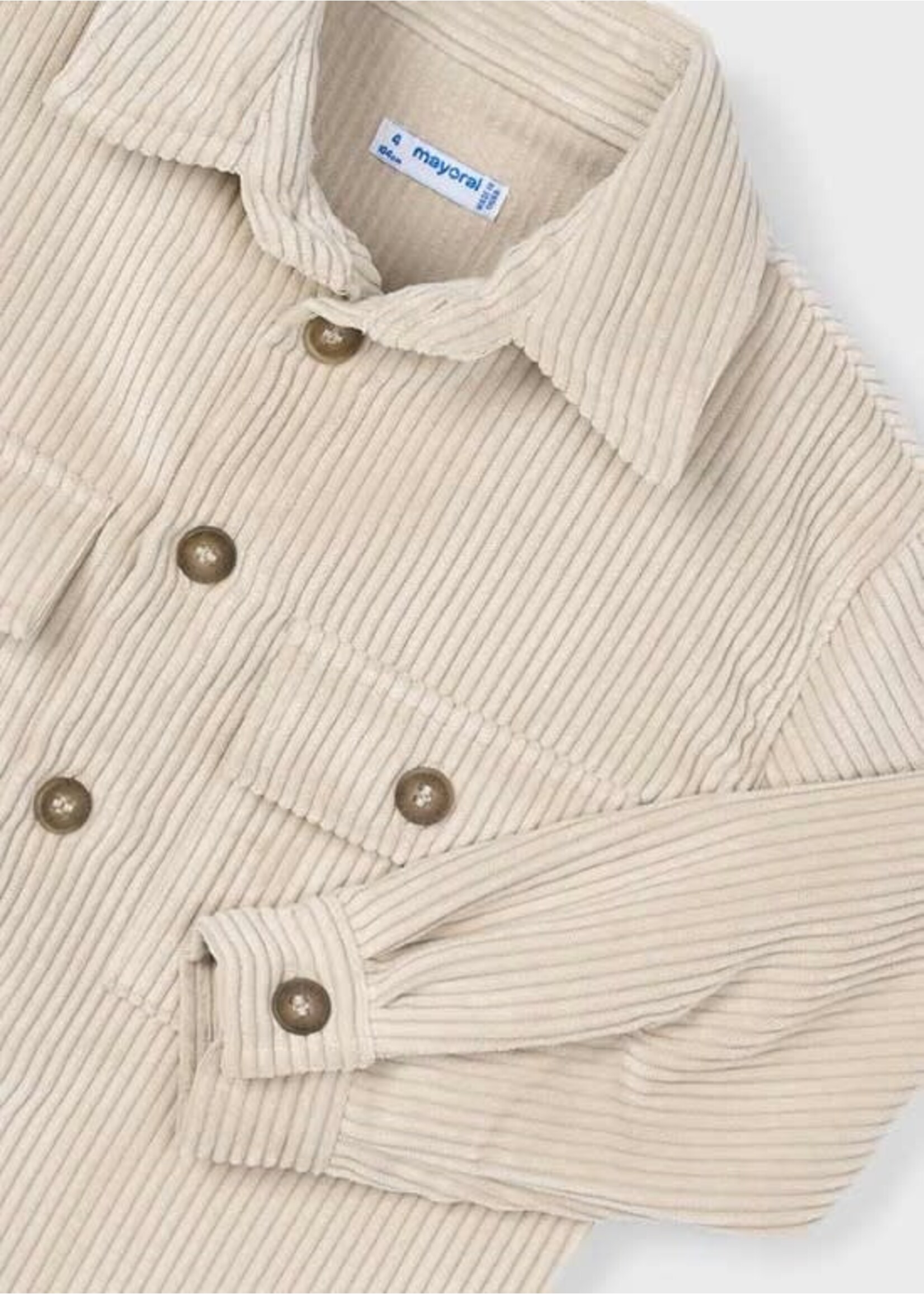 Mayoral Mayoral Corduroy overshirt Froth - 25 04124