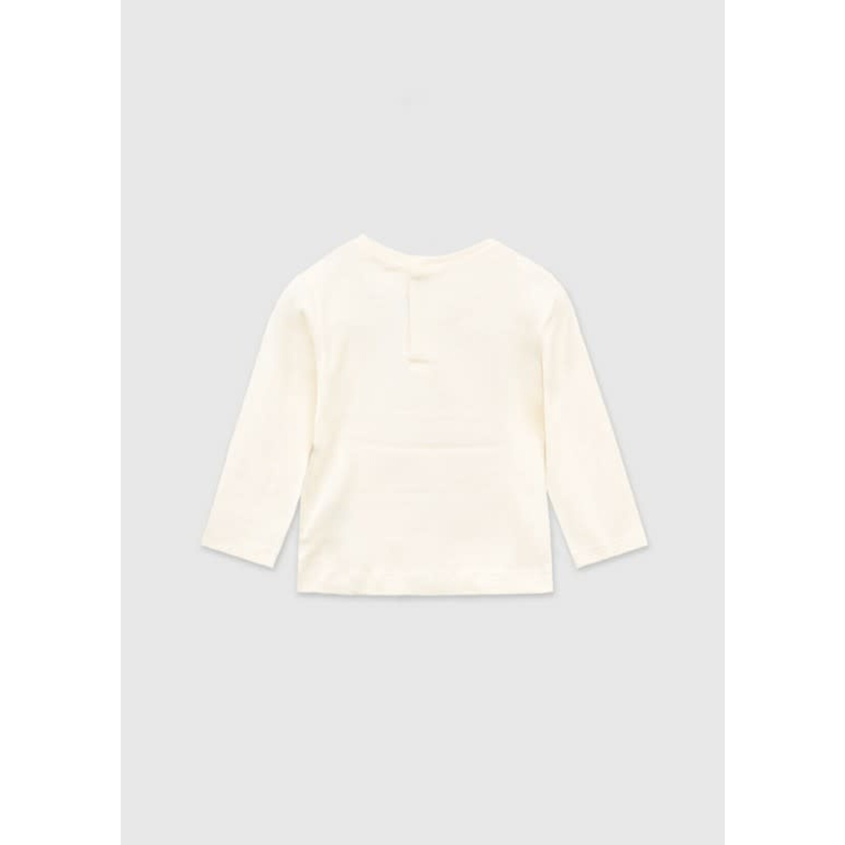 Mayoral Mayoral L/s basic t-shirt Macchiato - 25 00116