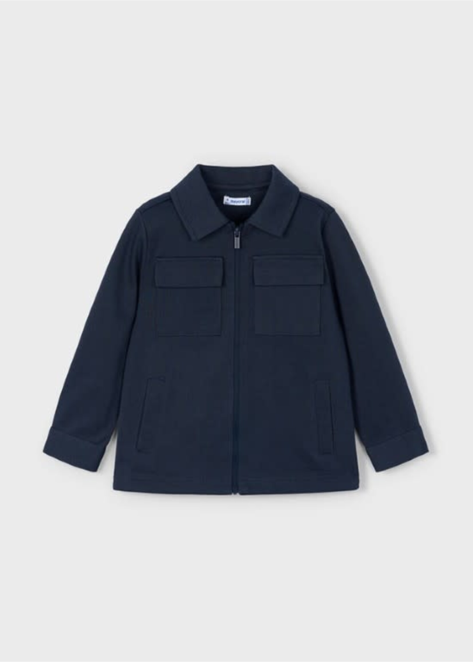Mayoral Mayoral interlock overshirt Navy - 25 04125