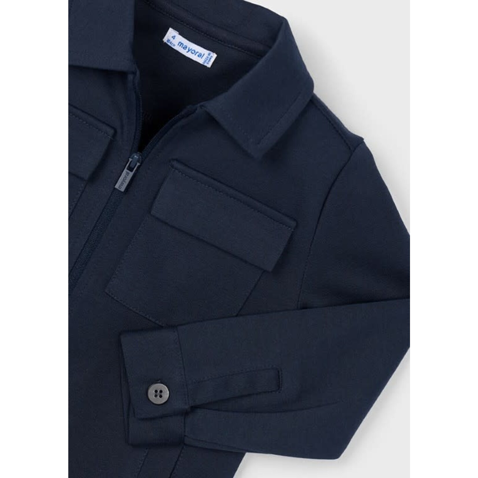 Mayoral Mayoral interlock overshirt Navy - 25 04125